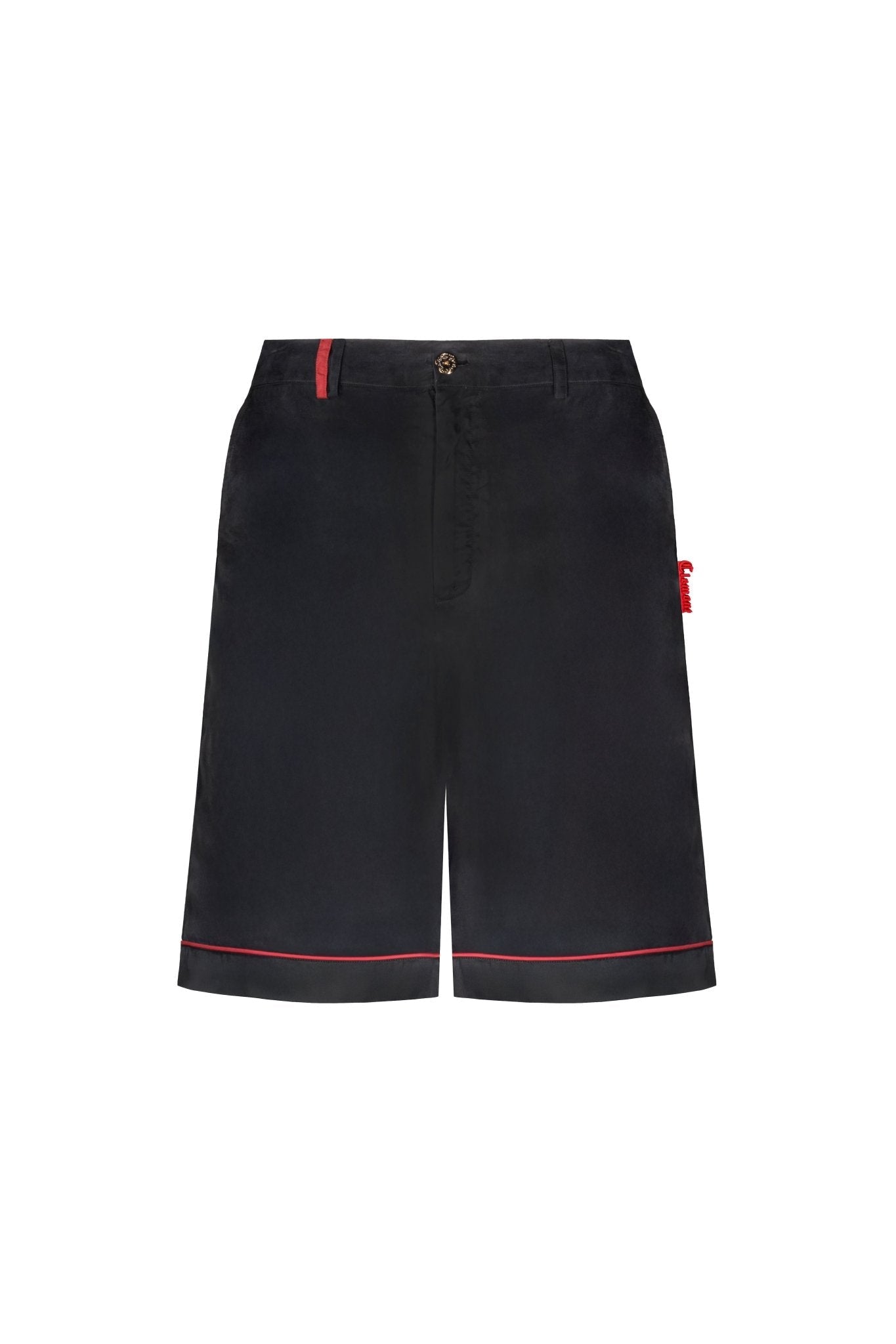 BERMUDA NOBILE NEGRO/ROJO MASCULINO CLEMONT - CLEMONT.CO S.A.S.