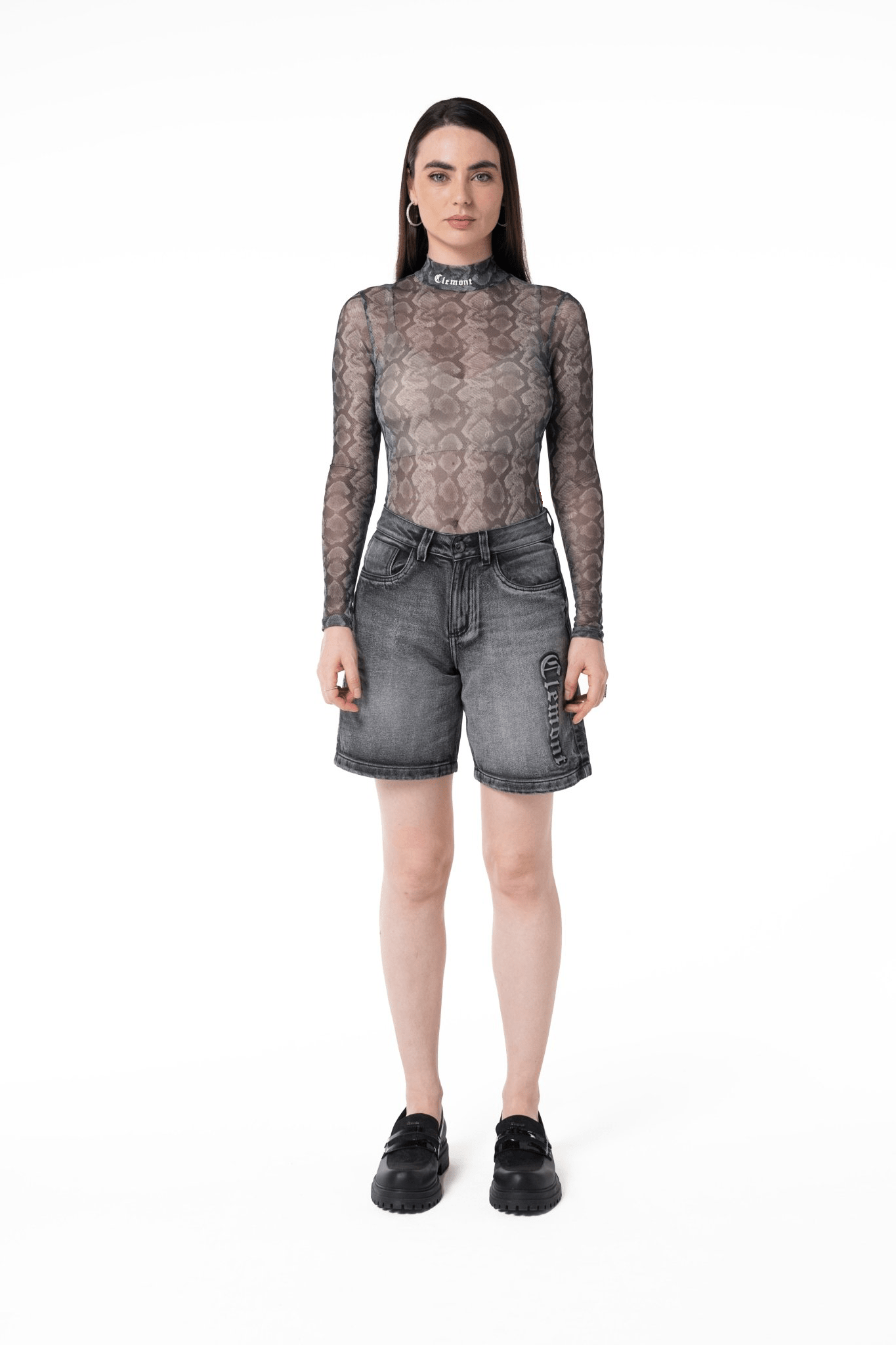 BODY MUJER SIMBIOSI NEGRO CLEMONT - Clemont Oficial