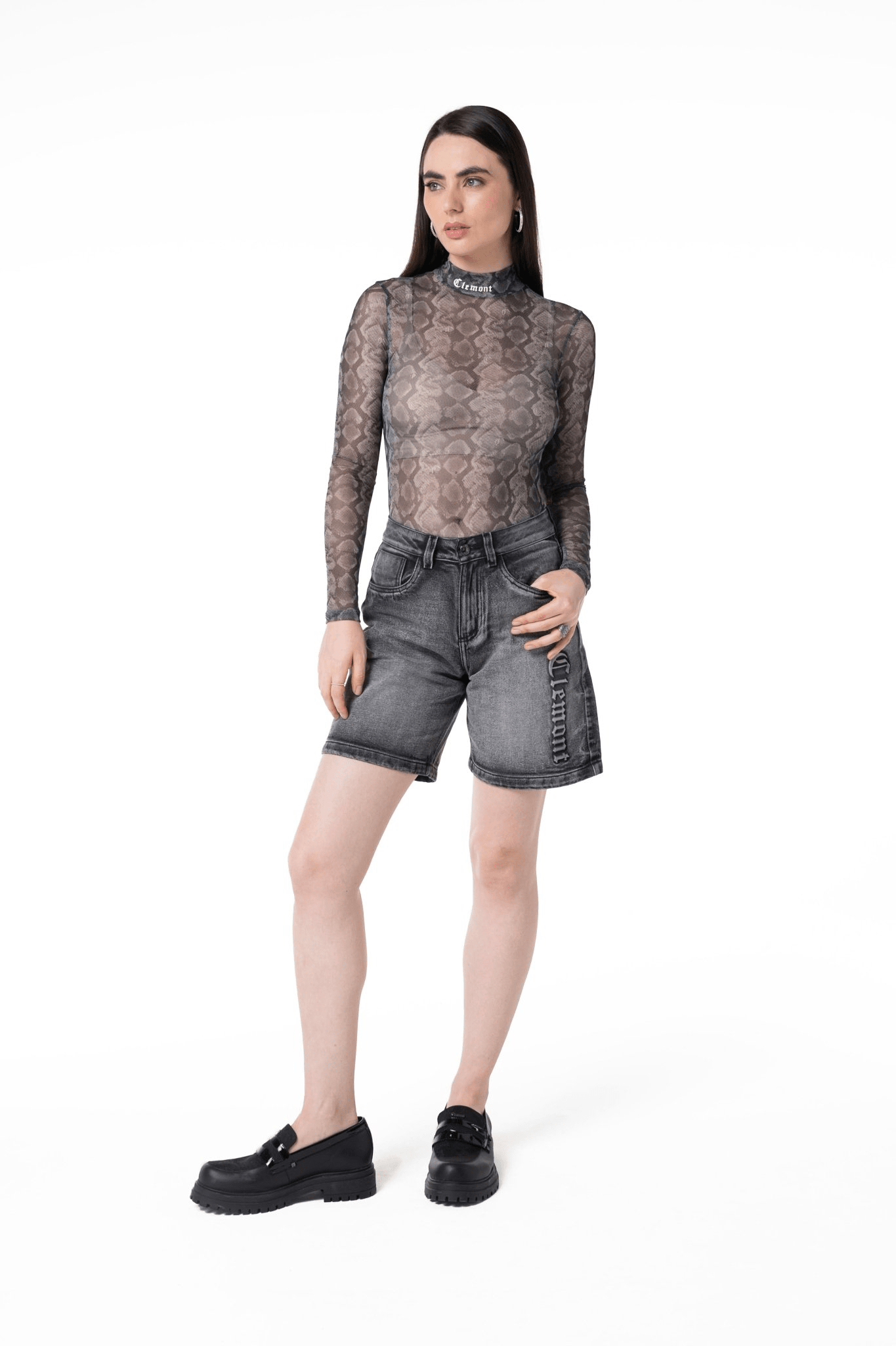BODY MUJER SIMBIOSI NEGRO CLEMONT - Clemont Oficial