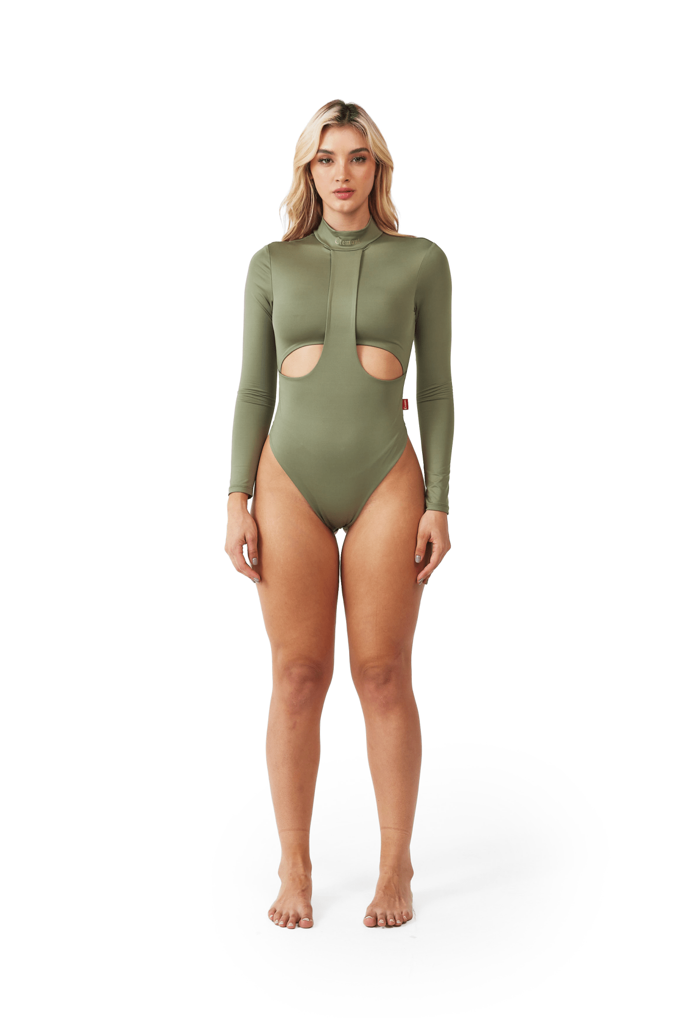 BODYSUITS CRUDELE VERDE OLIVA CLEMONT - CLEMONT.CO S.A.S.