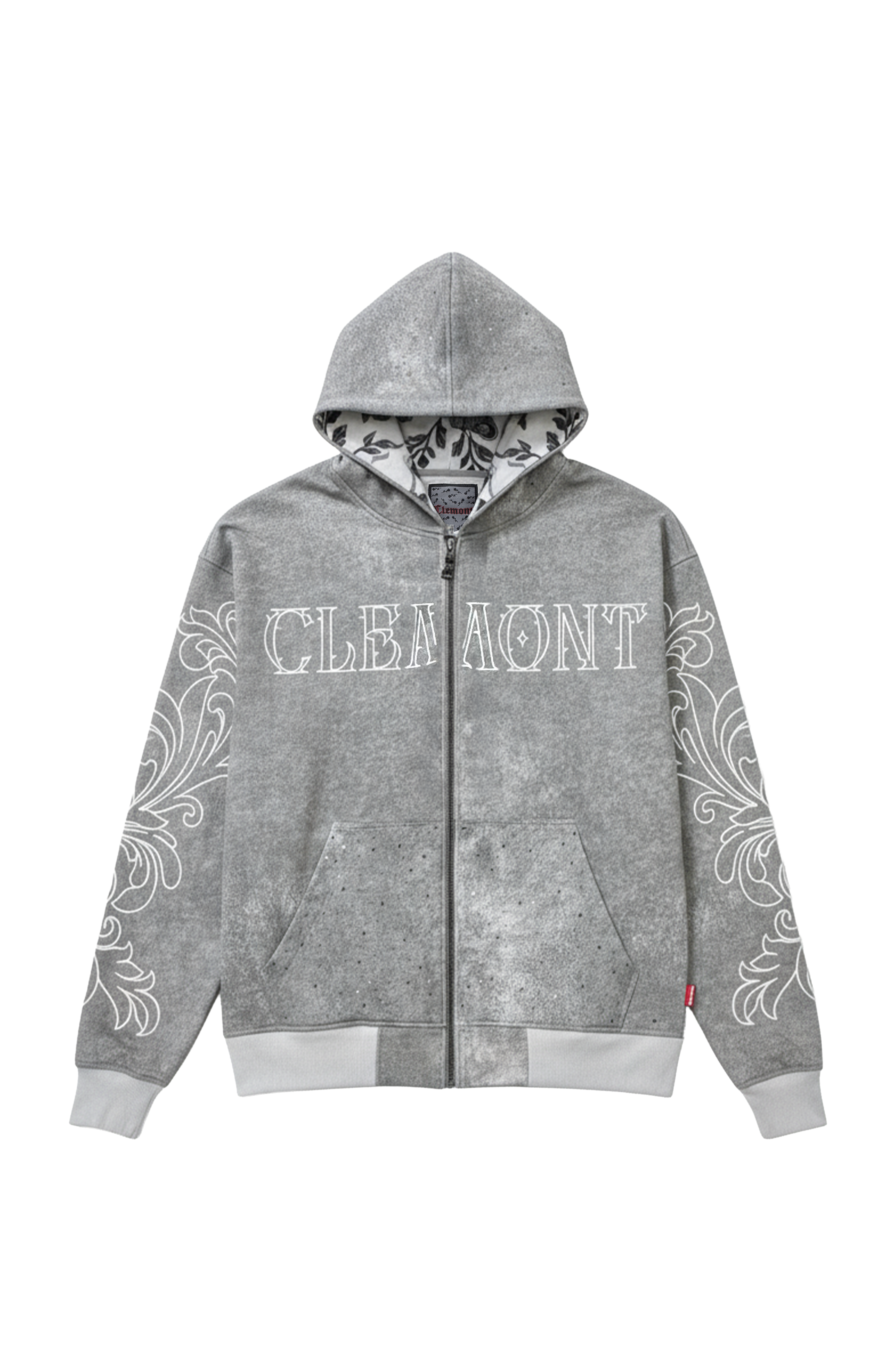 HOODIES HOMBRE MALEVOLO GRIS CLEMONT