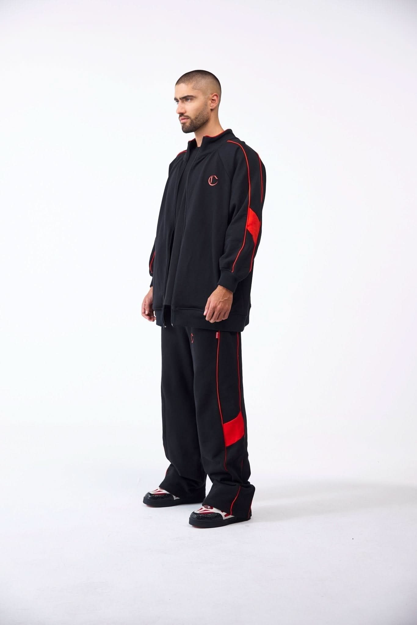 BUZO MASCULINO MUTO NEGRO/ROJO CLEMONT - CLEMONT.CO S.A.S.