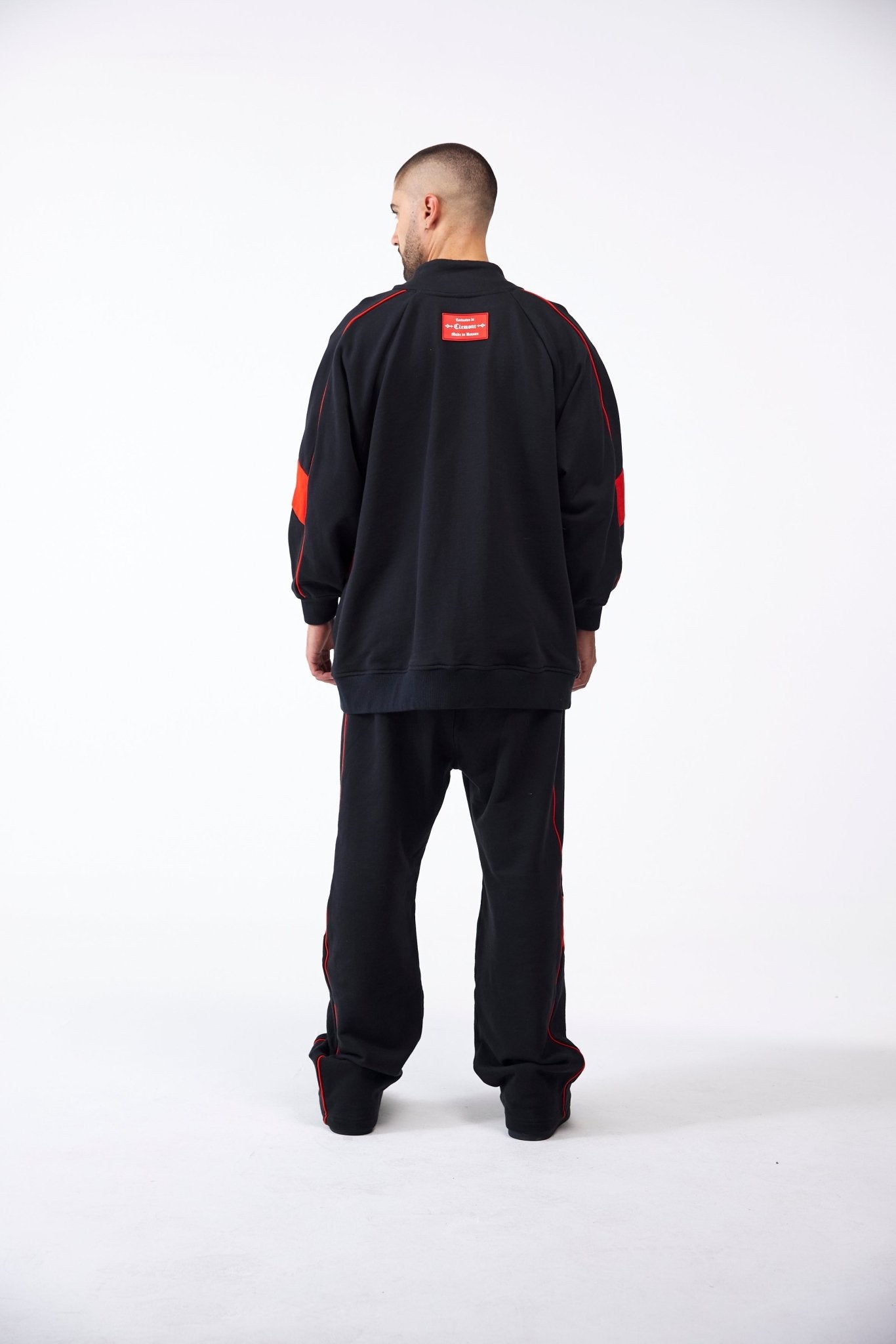 BUZO MASCULINO MUTO NEGRO/ROJO CLEMONT - CLEMONT.CO S.A.S.