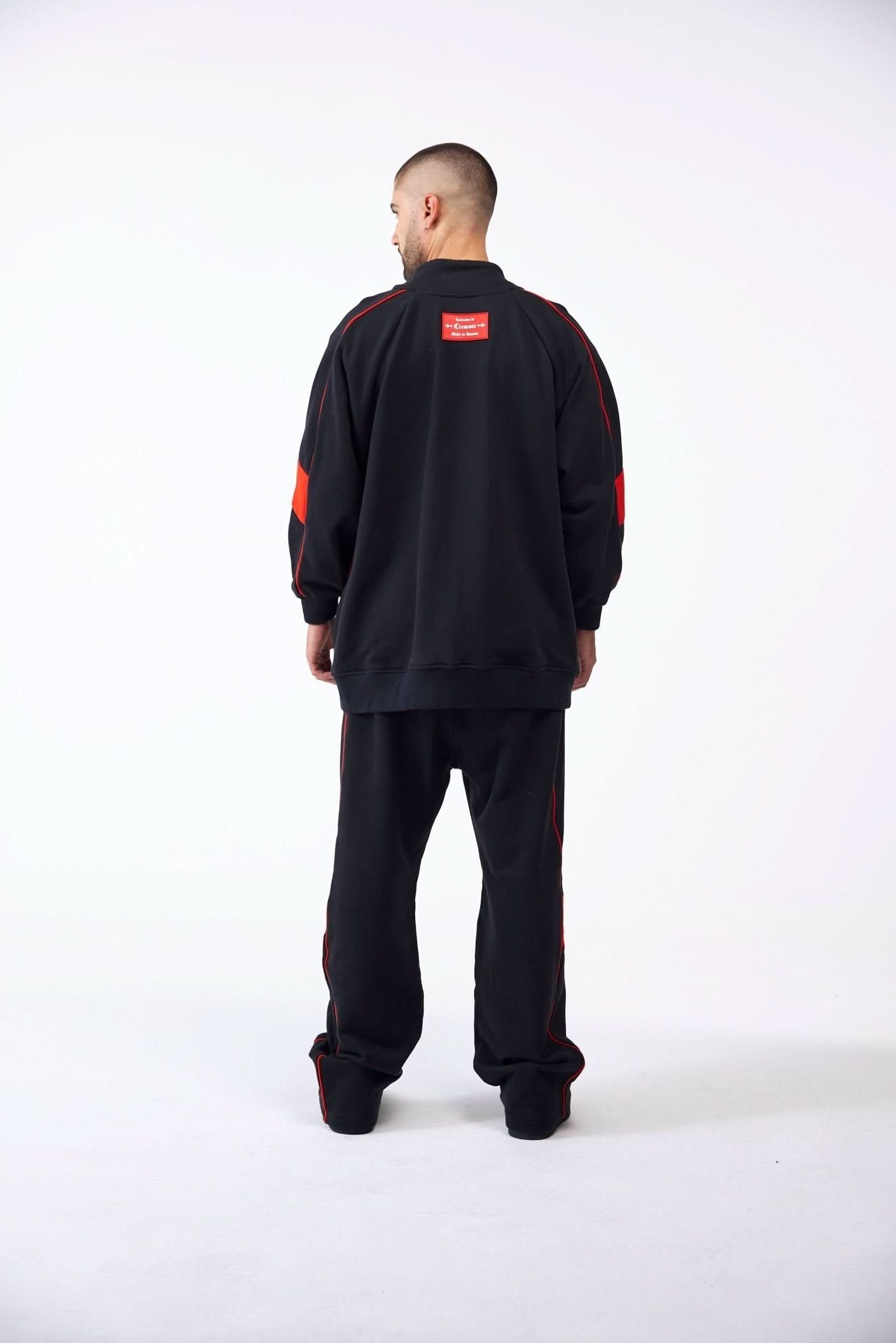 BUZO MASCULINO MUTO NEGRO/ROJO CLEMONT - CLEMONT.CO S.A.S.