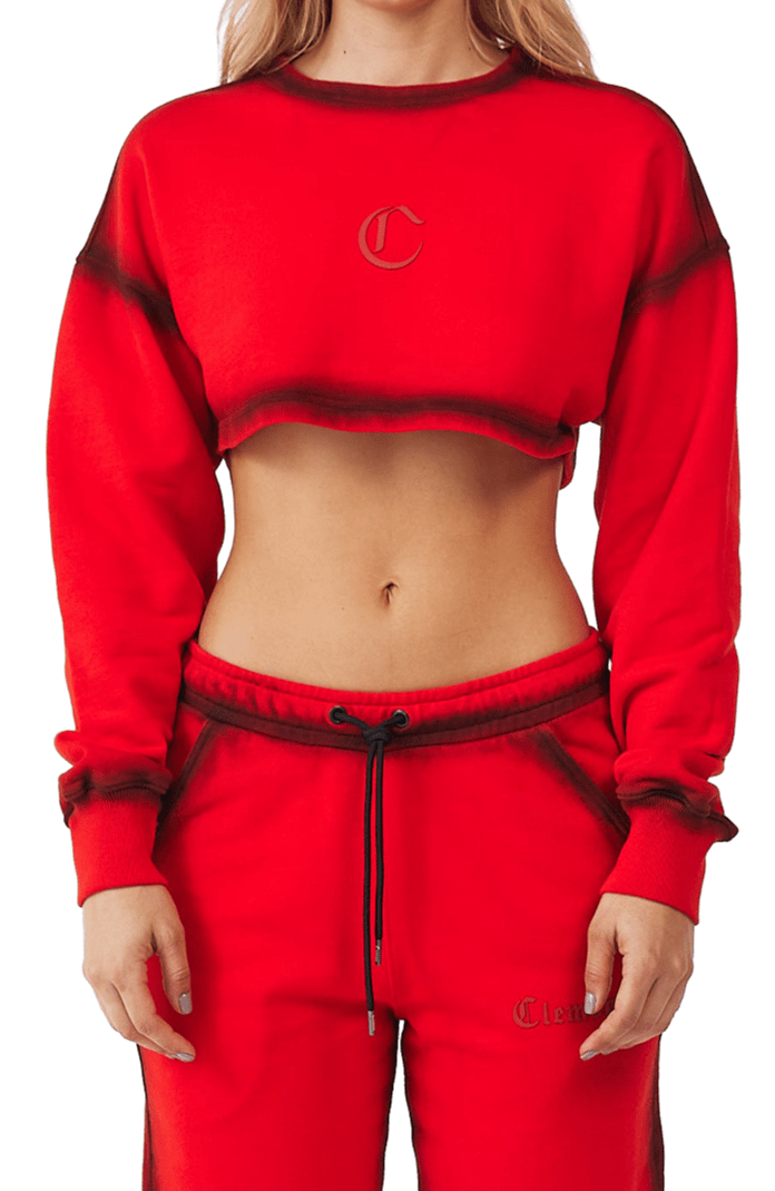 BUZO MUJER TENEBRA ROJO CLEMONT - CLEMONT.CO S.A.S.