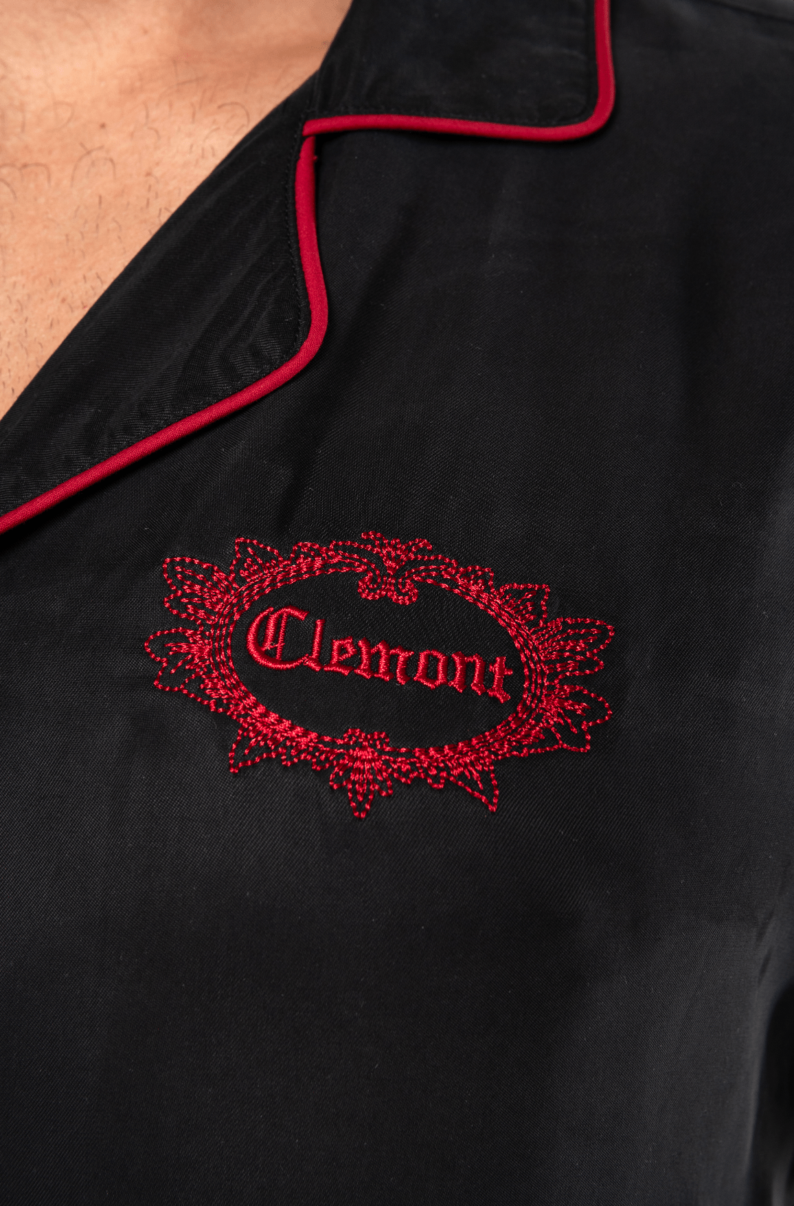 CAMISA DINAMO NEGRO/ROJO MASCULINO CLEMONT - CLEMONT.CO S.A.S.