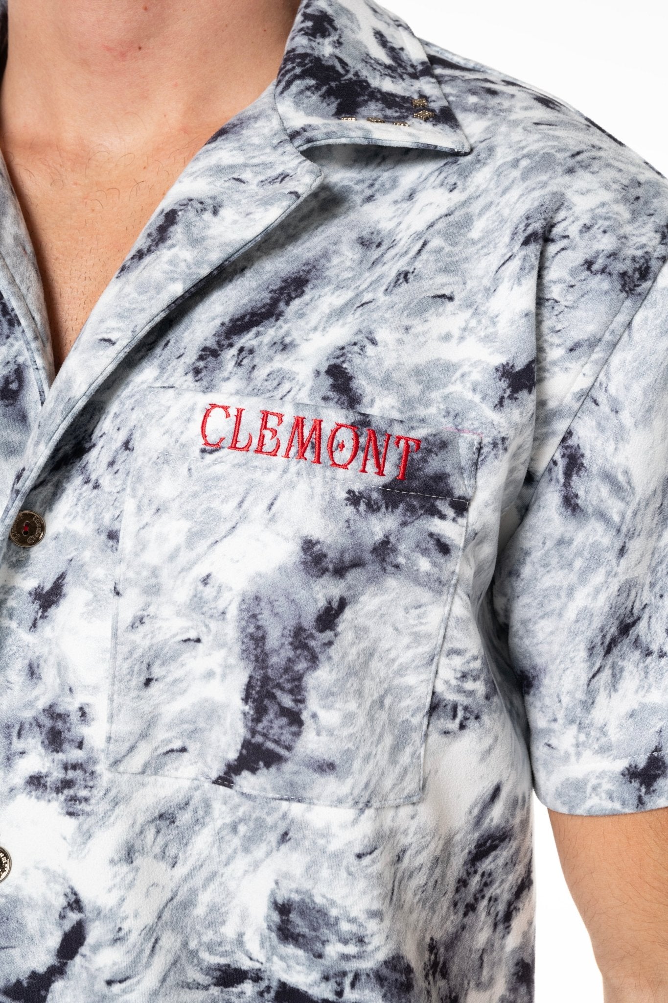 CAMISA MASCULINA CORTECCIA BLANCO CLEMONT - Clemont Oficial