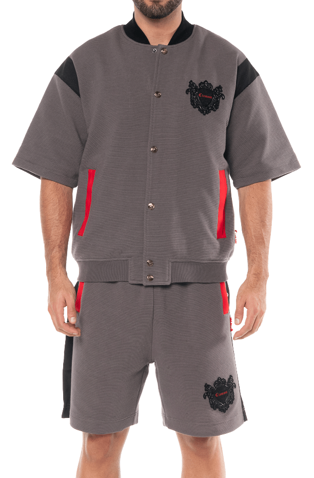 CAMISA MASCULINA ISTANA GRIS CLEMONT - Clemont Oficial