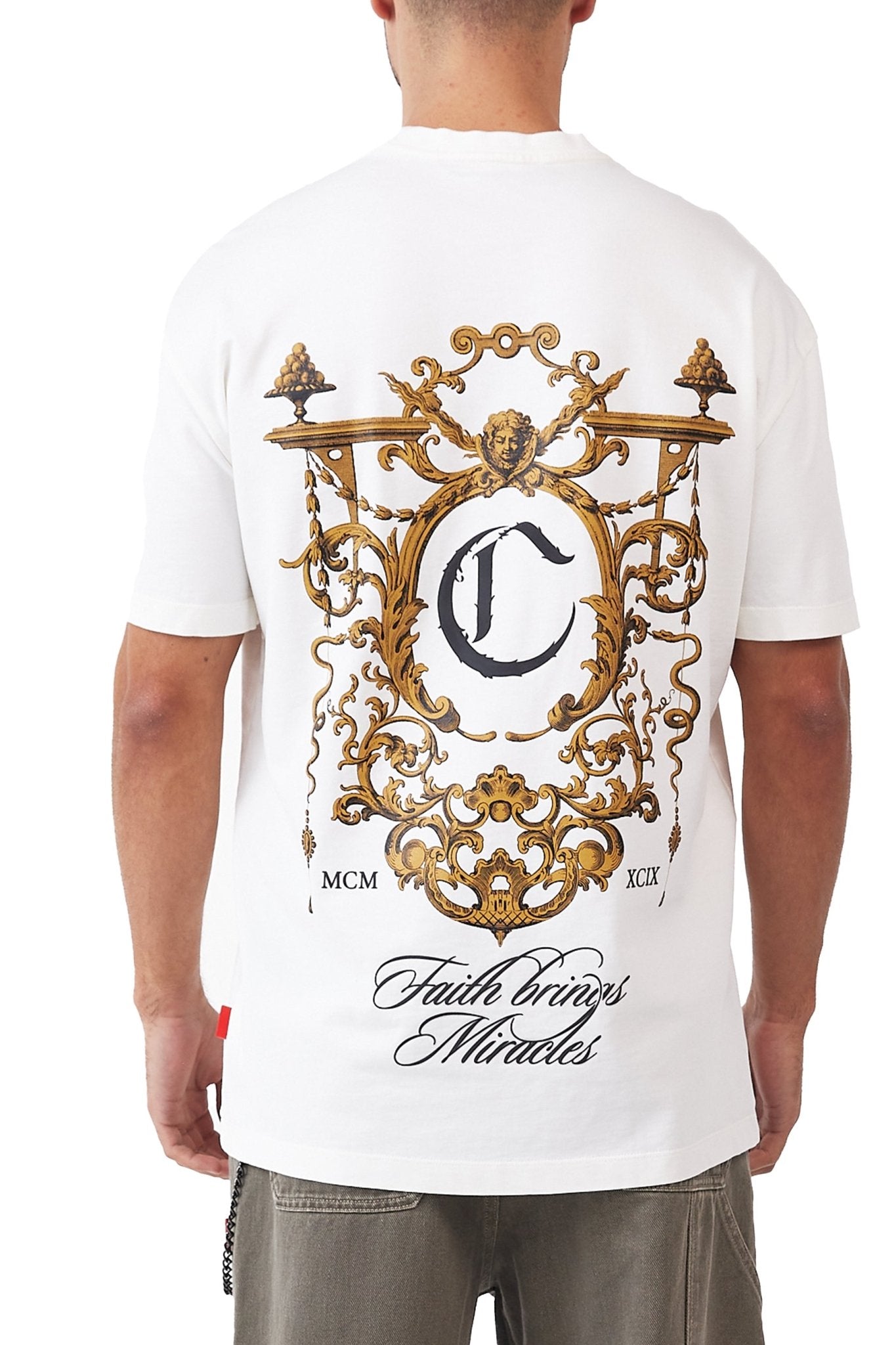 CAMISETA HOMBRE DOLORE CREMA CLEMONT - CLEMONT.CO S.A.S.