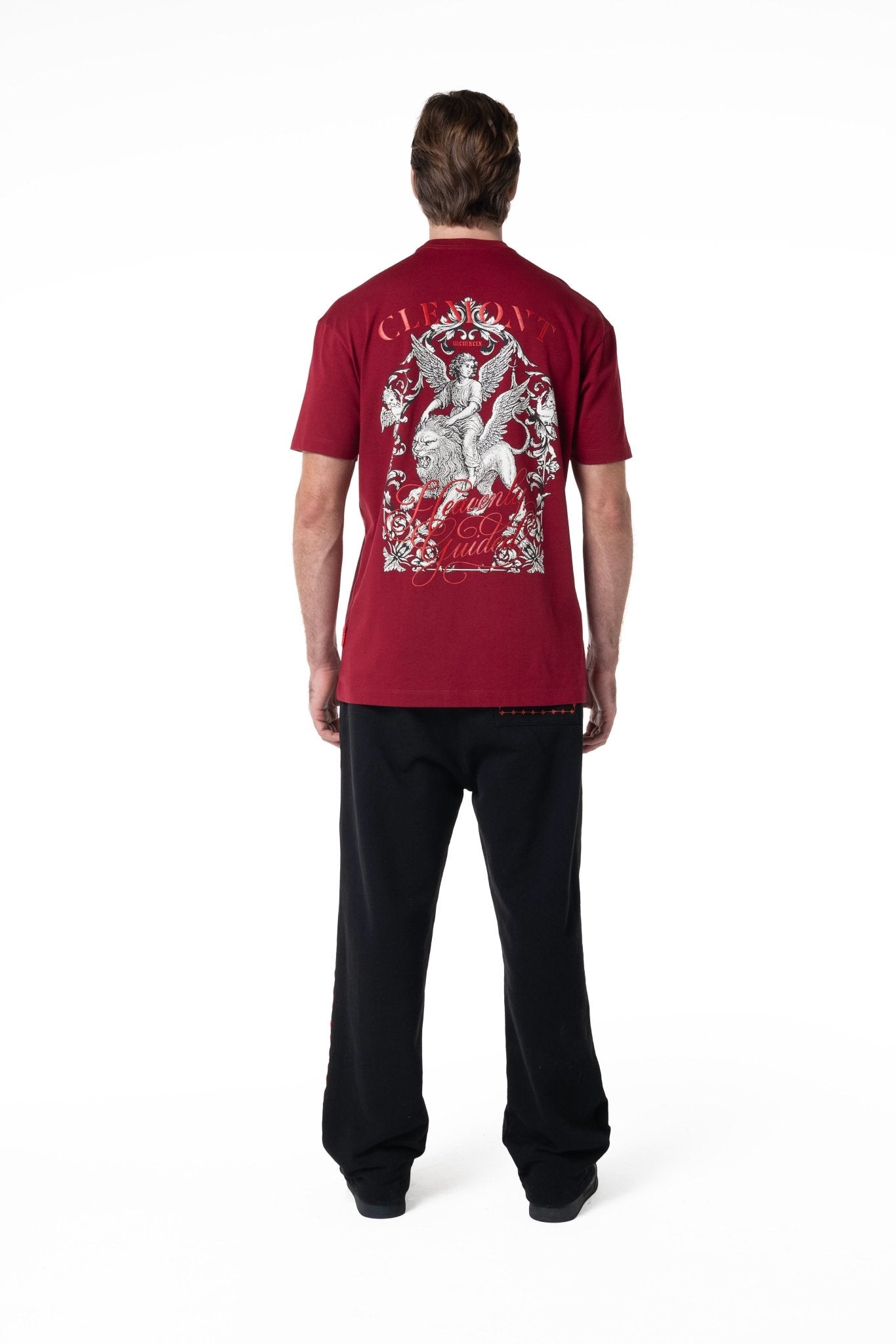 CAMISETA HOMBRE ECLISSATO VINO TINTO CLEMONT - Clemont Oficial