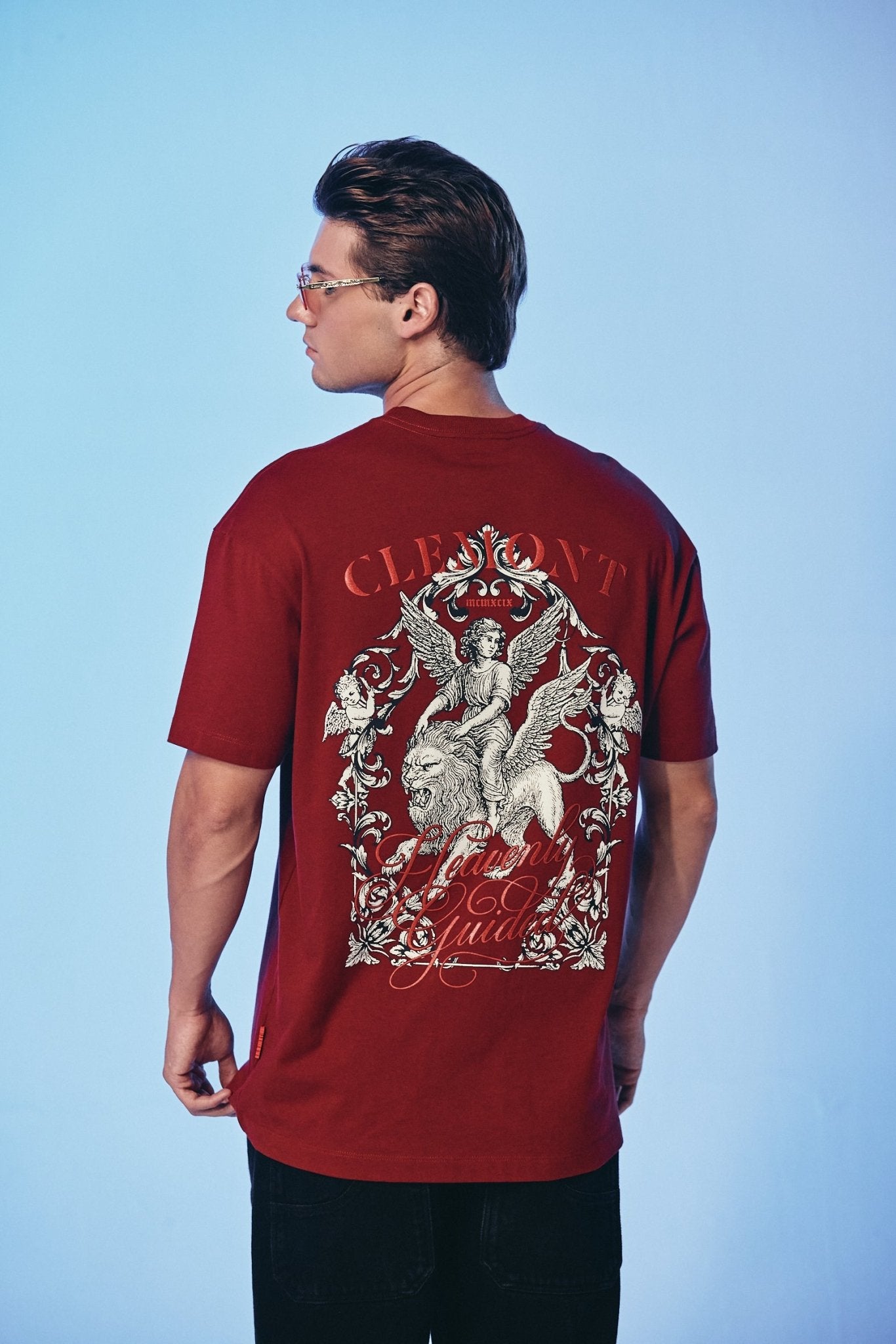 CAMISETA HOMBRE ECLISSATO VINO TINTO CLEMONT - Clemont Oficial