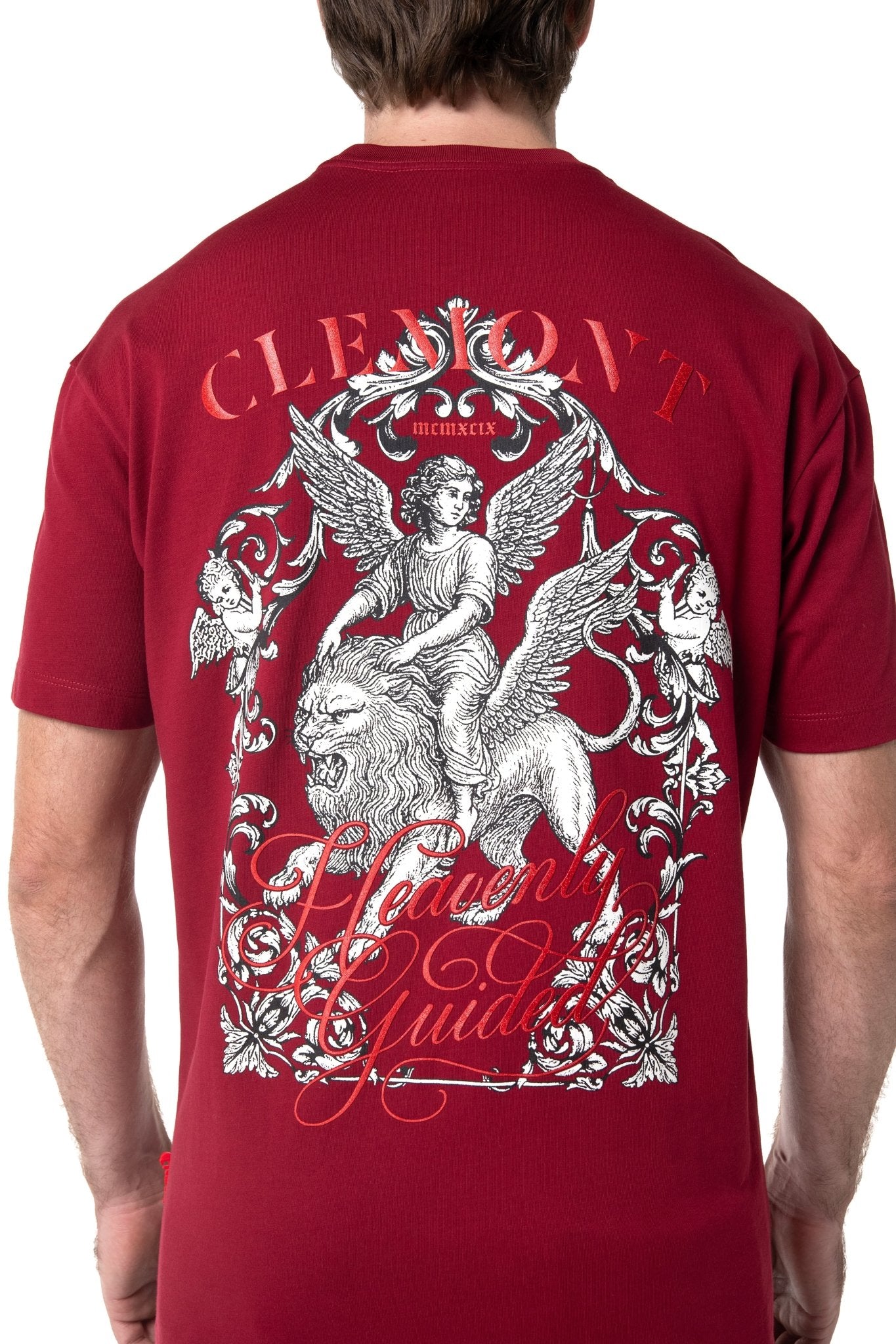 CAMISETA HOMBRE ECLISSATO VINO TINTO CLEMONT - Clemont Oficial