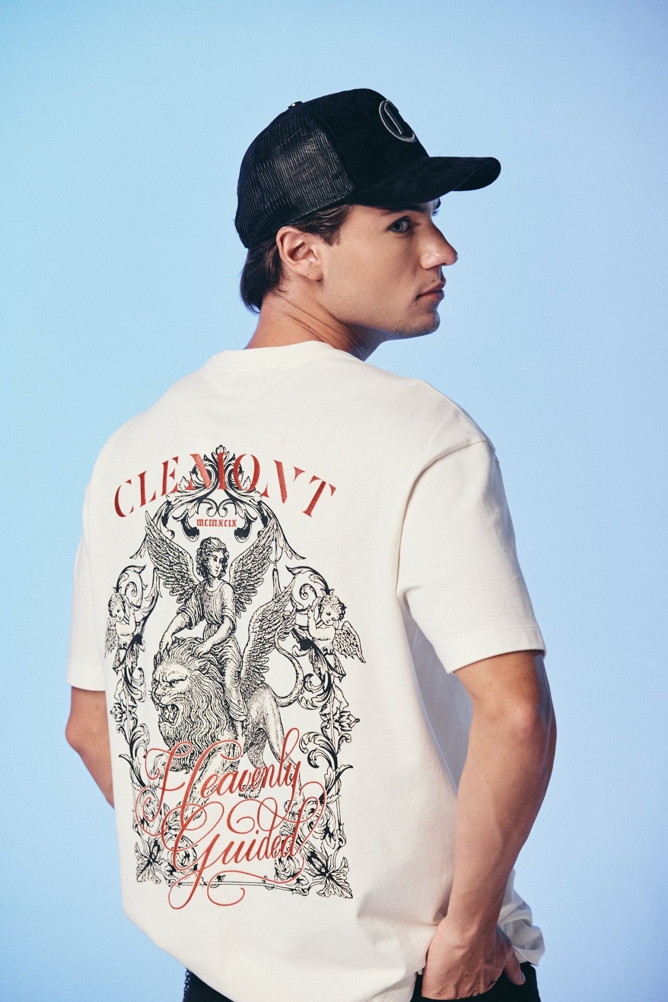 CAMISETA HOMBRE INCRESPATURA CREMA CLEMONT - Clemont Oficial