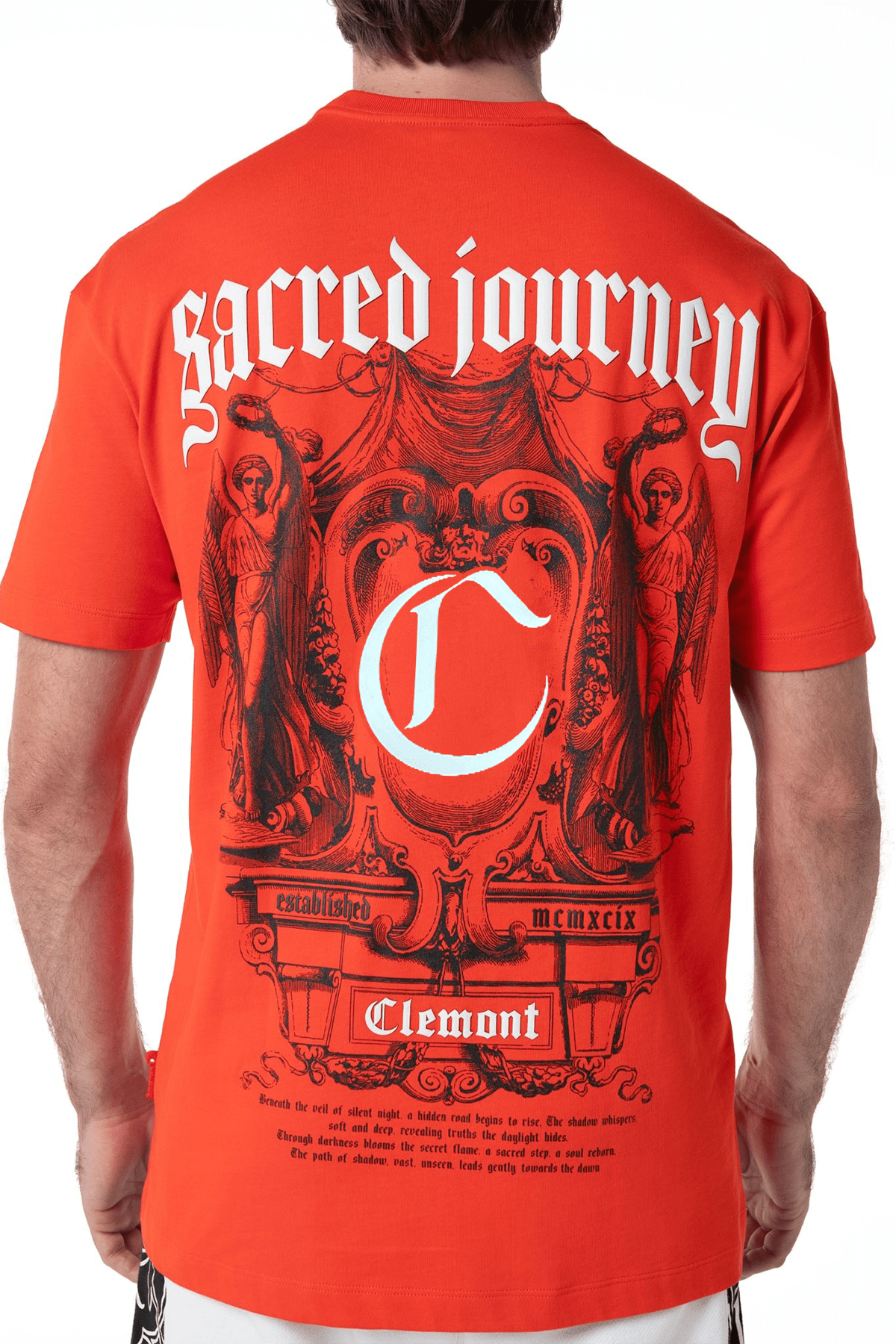 CAMISETA HOMBRE INCRESPATURA ROJA CLEMONT - Clemont Oficial