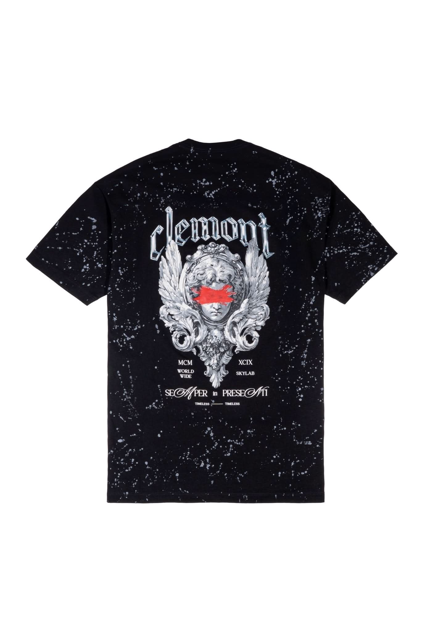 CAMISETA HOMBRE MACCHIA NEGRO CLEMONT - Clemont Oficial