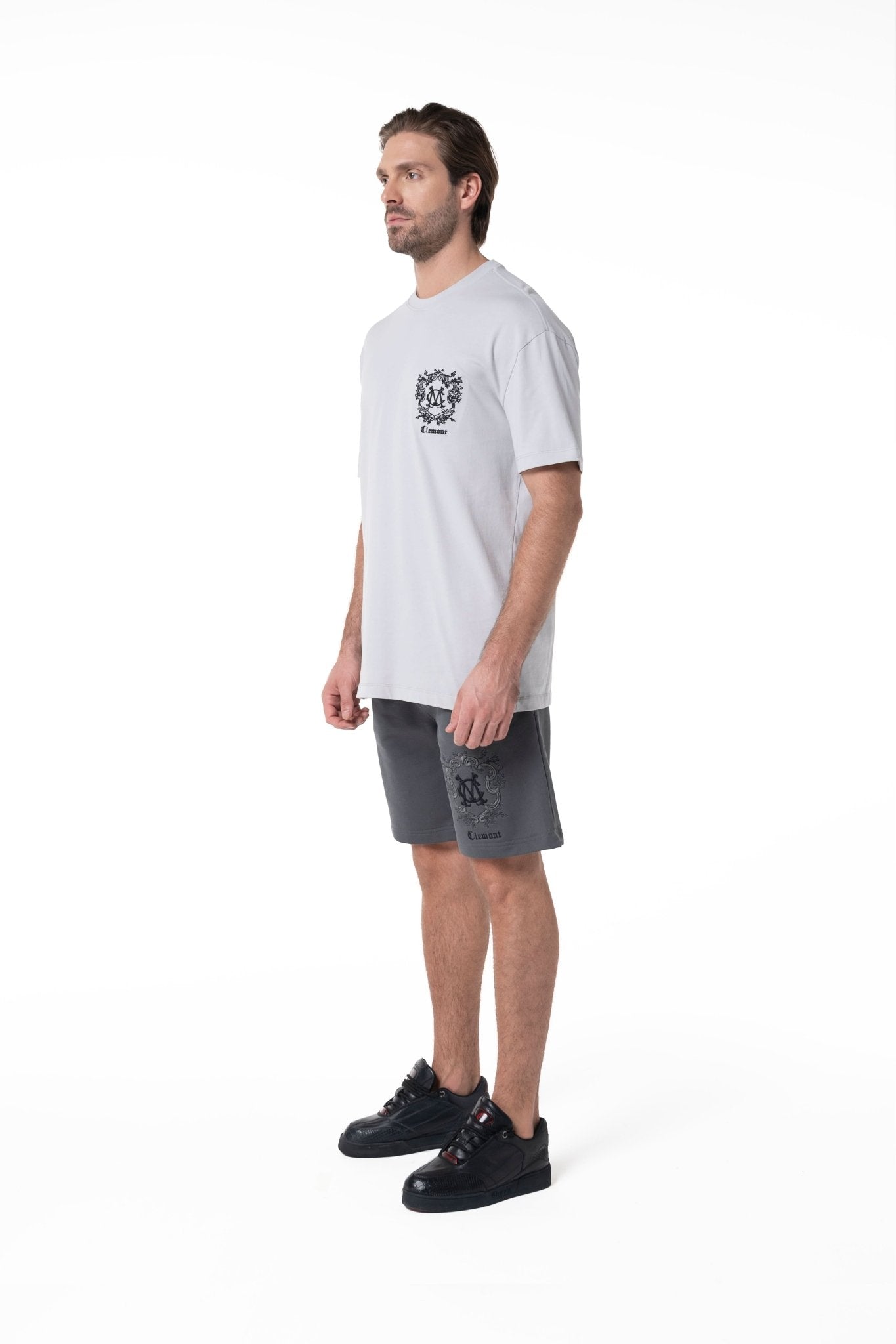 CAMISETA HOMBRE NOCTELIA GRIS OSCURO CLEMONT - Clemont Oficial