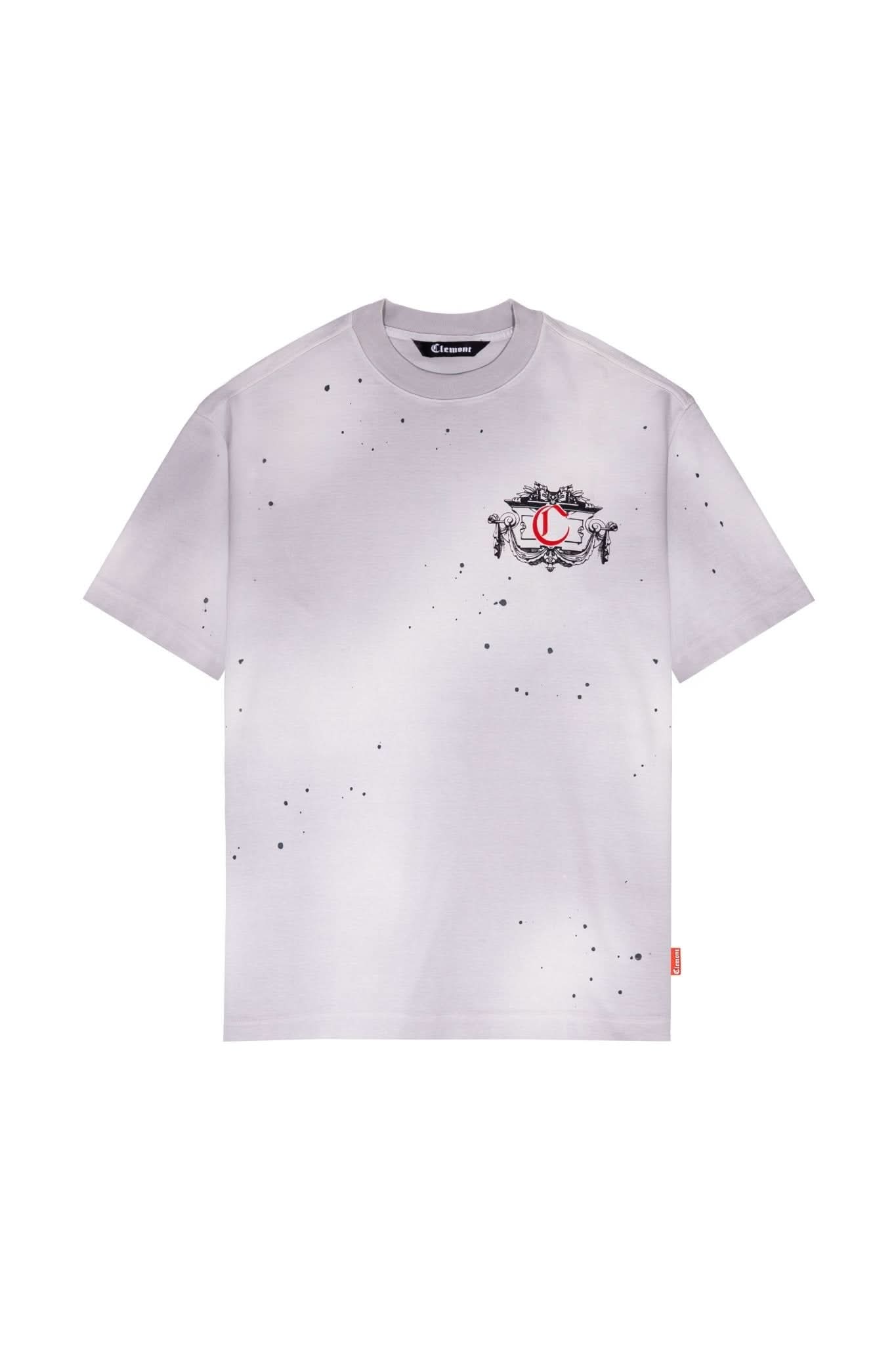 CAMISETA HOMBRE OVERSIZED DISORDINE GRIS CLEMONT - CLEMONT.CO S.A.S.