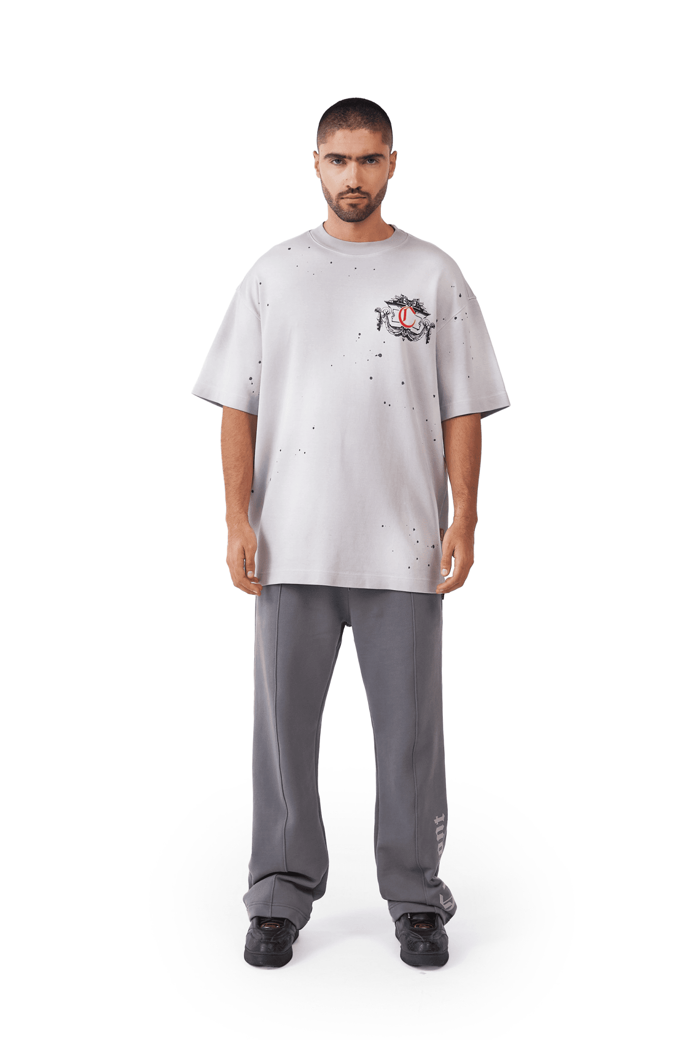 CAMISETA HOMBRE OVERSIZED DISORDINE GRIS CLEMONT - CLEMONT.CO S.A.S.