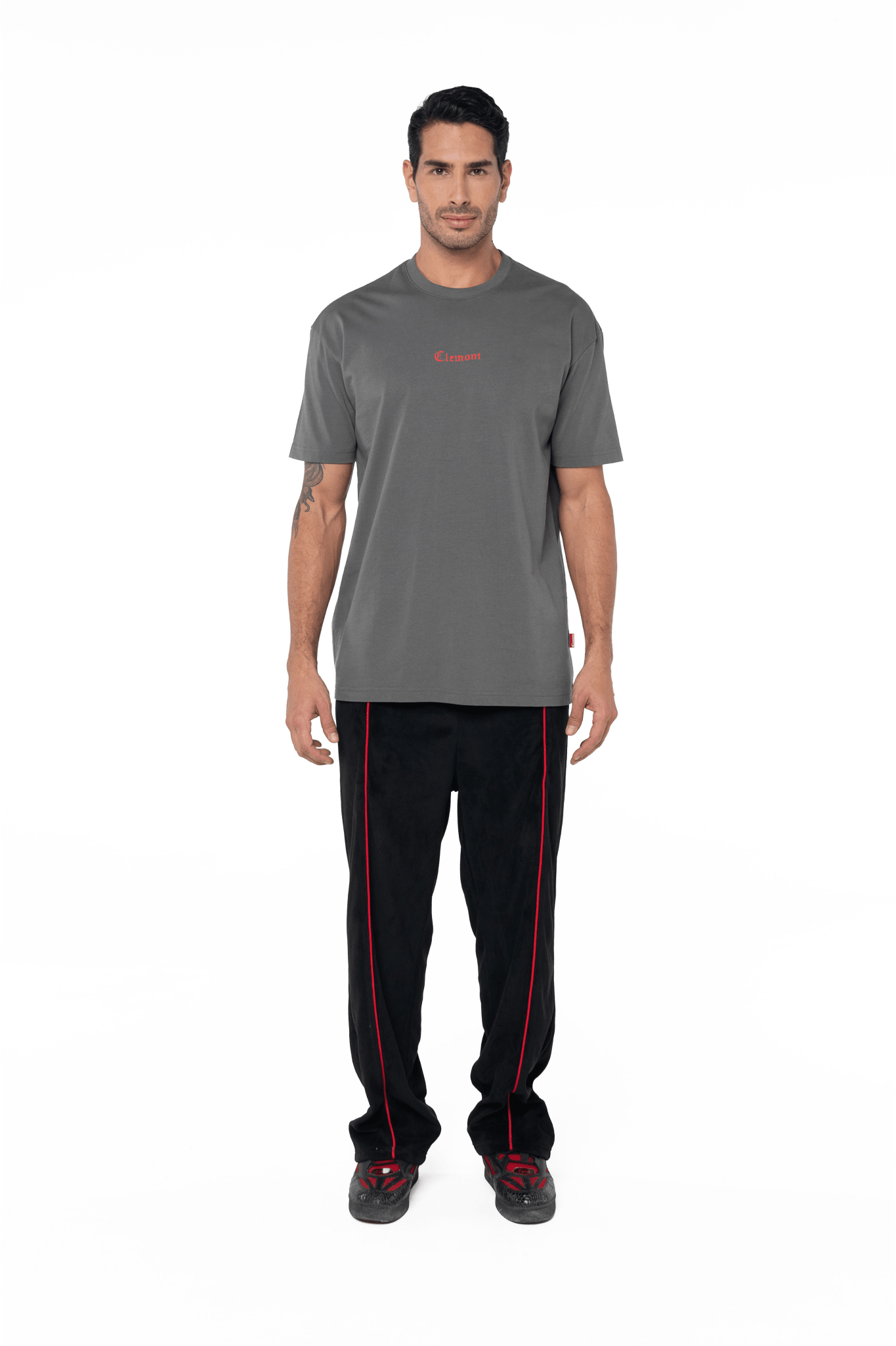 CAMISETA HOMBRE PAURA GRIS CLEMONT - Clemont Oficial