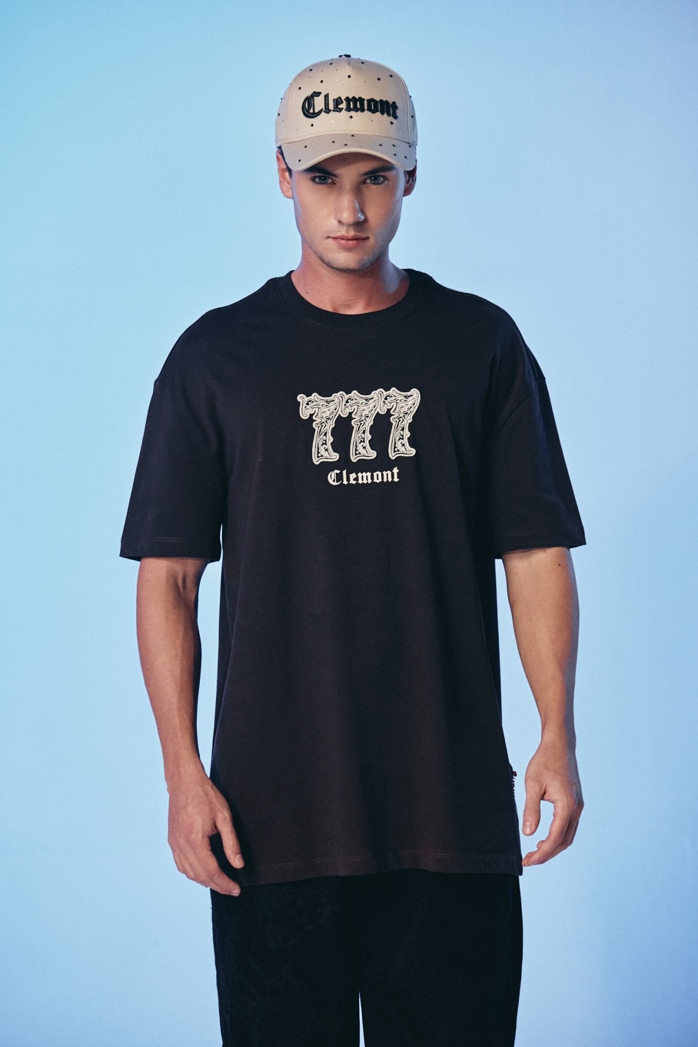 CAMISETA HOMBRE RECESSO NEGRO CLEMONT - Clemont Oficial