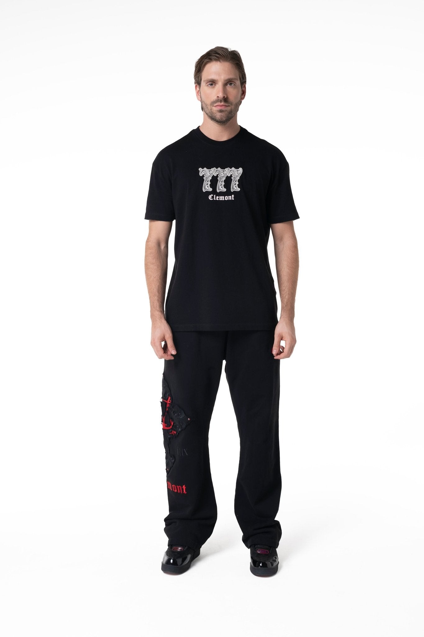 CAMISETA HOMBRE RECESSO NEGRO CLEMONT - Clemont Oficial