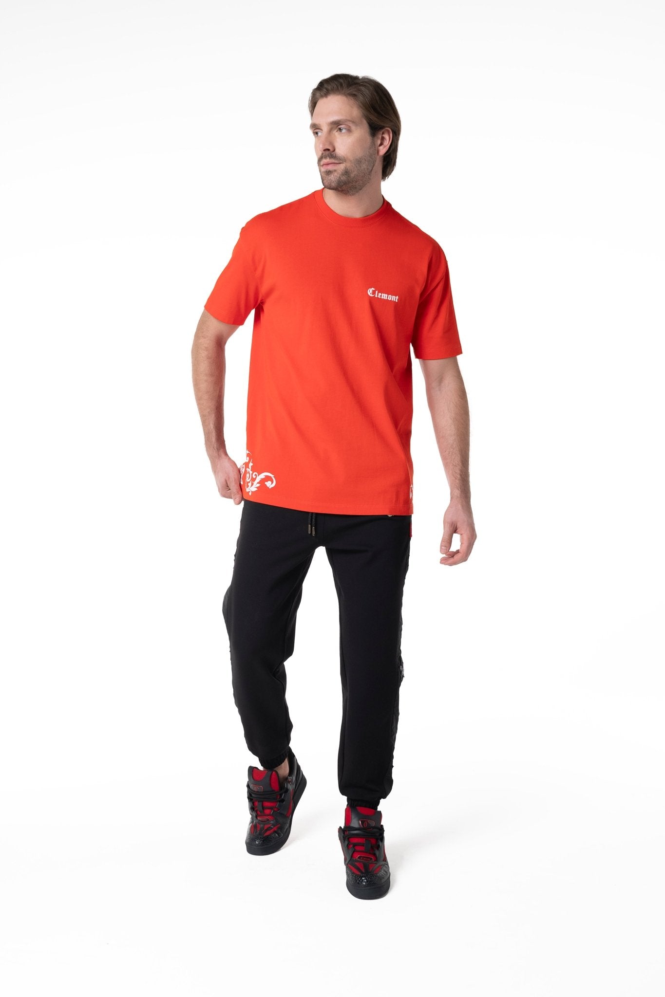 CAMISETA HOMBRE SCORRERE ROJO CLEMONT - Clemont Oficial