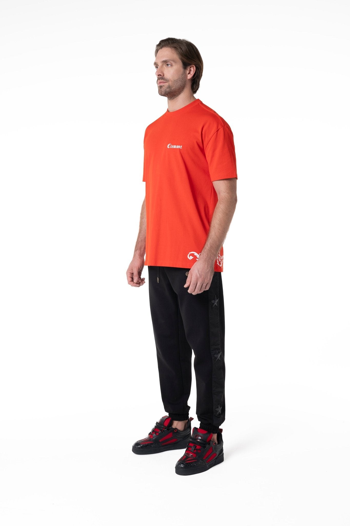 CAMISETA HOMBRE SCORRERE ROJO CLEMONT - Clemont Oficial