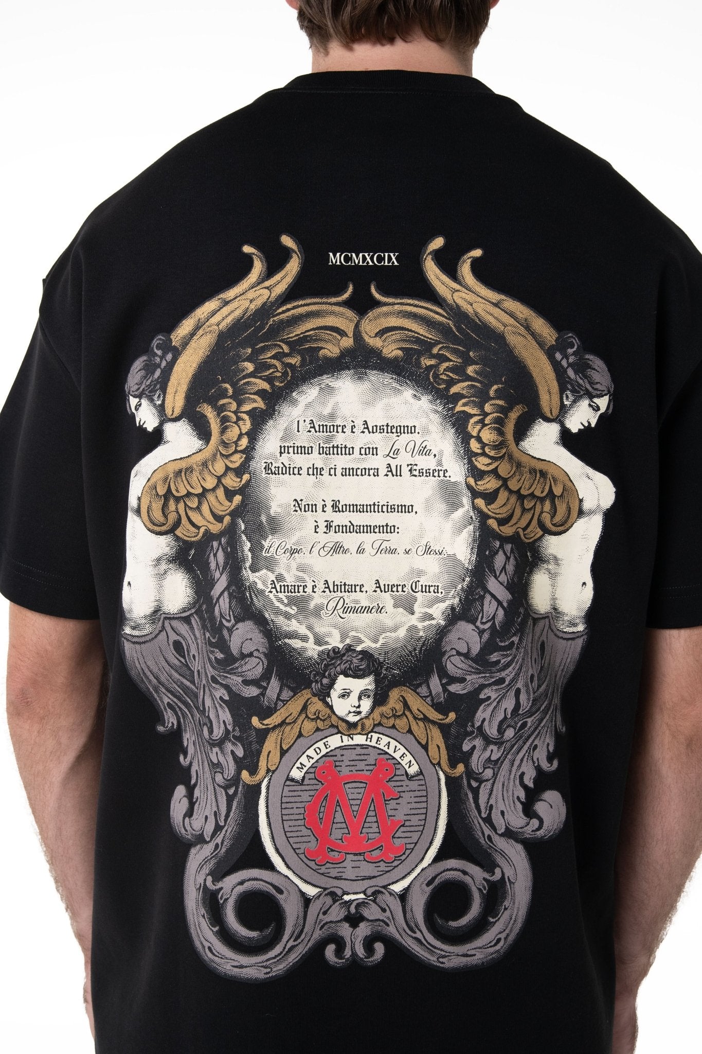 CAMISETA HOMBRE SPIGA NEGRO CLEMONT - Clemont Oficial