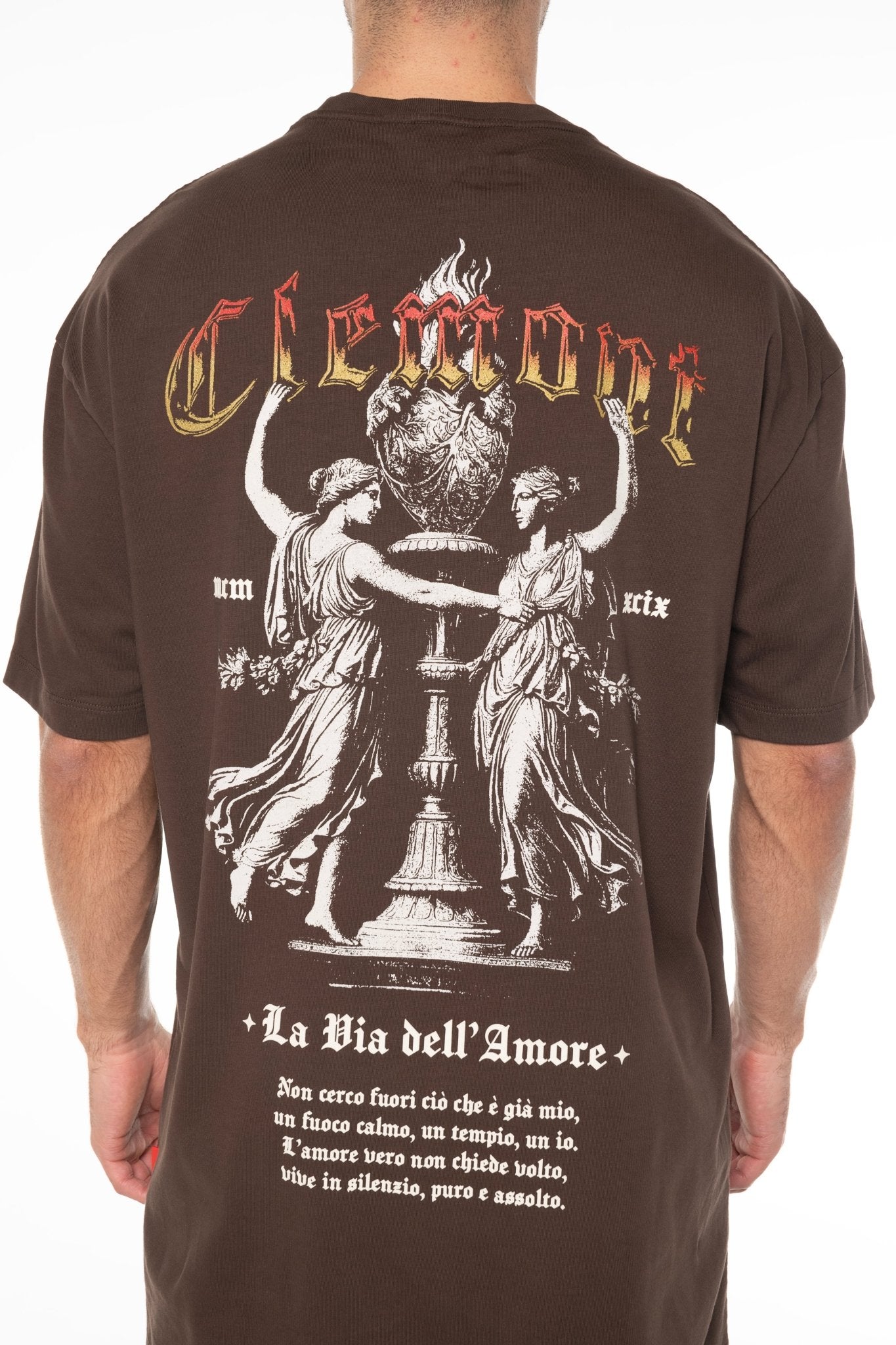 CAMISETA MASCULINA ABBRACCIO MOCCA CLEMONT - Clemont Oficial