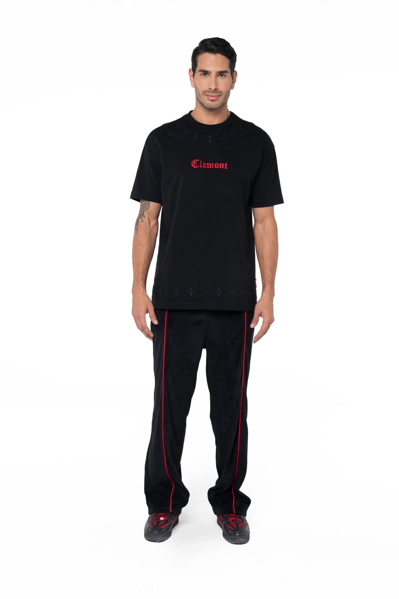 CAMISETA MASCULINA AFFIDARE NEGRO CLEMONT - Clemont Oficial