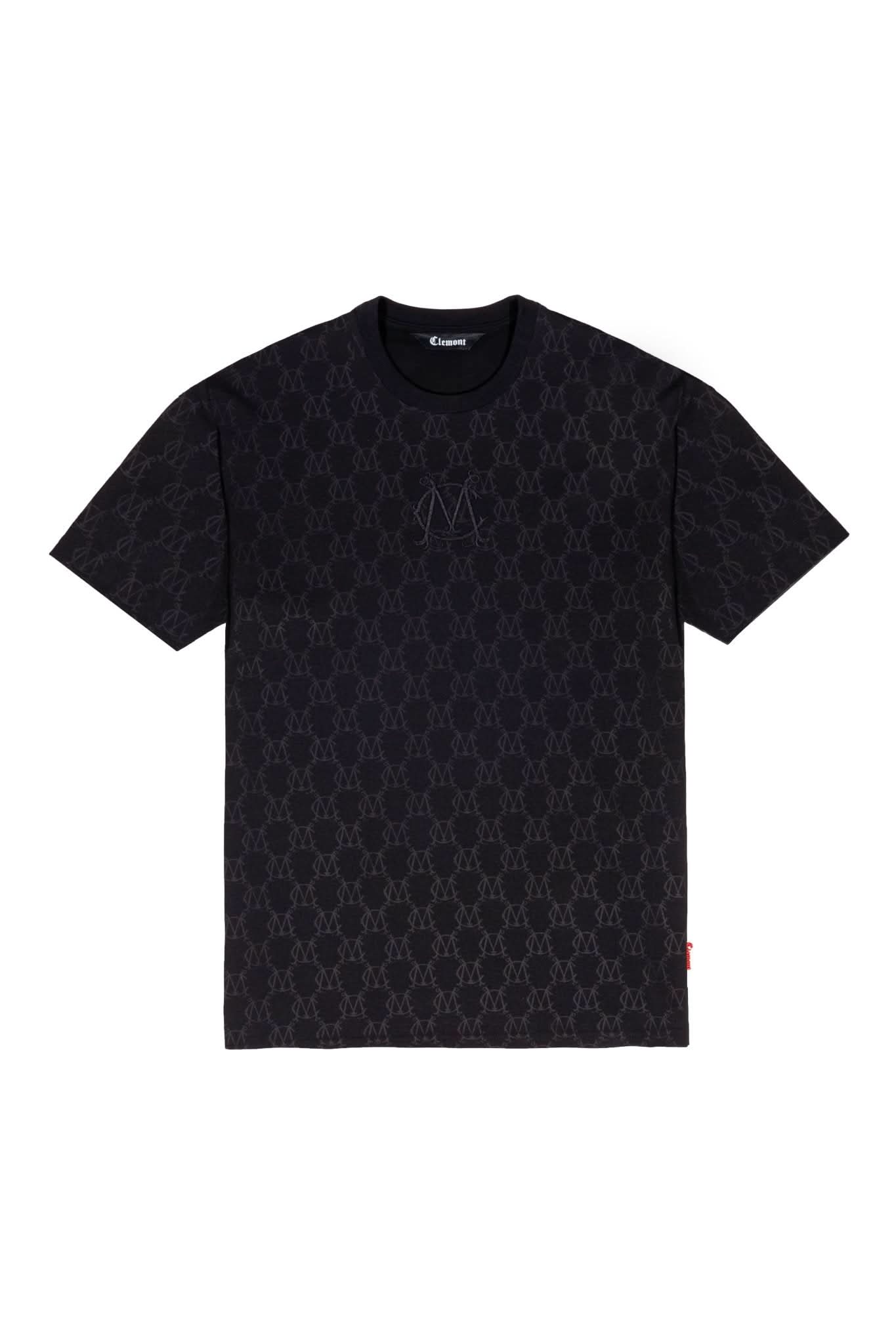 CAMISETA MASCULINA ARGILA NEGRO CLEMONT - Clemont Oficial