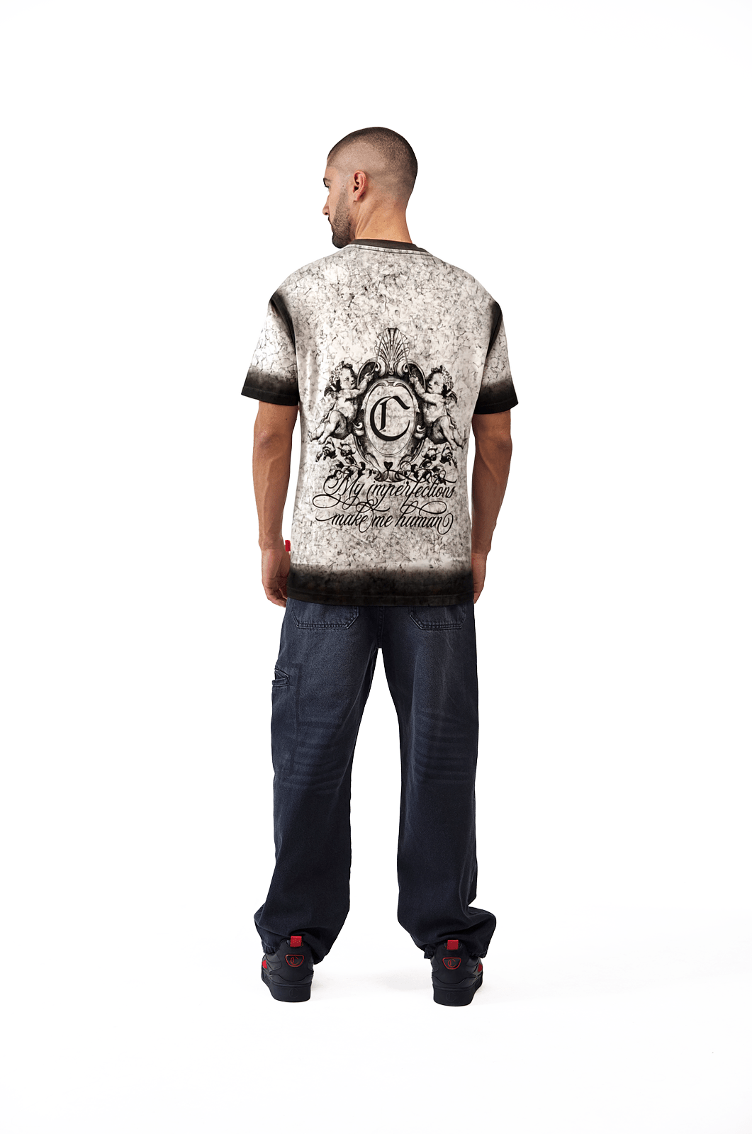 CAMISETA MASCULINA CAUTELA GRIS CLARO CLEMONT - Clemont Oficial