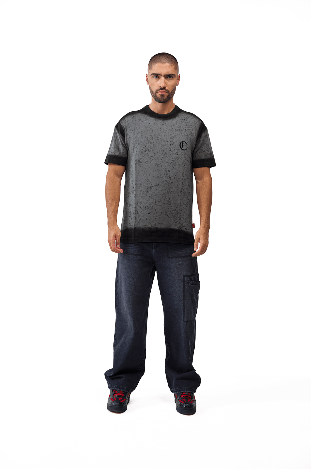 CAMISETA MASCULINA CAUTELA GRIS CLEMONT - Clemont Oficial