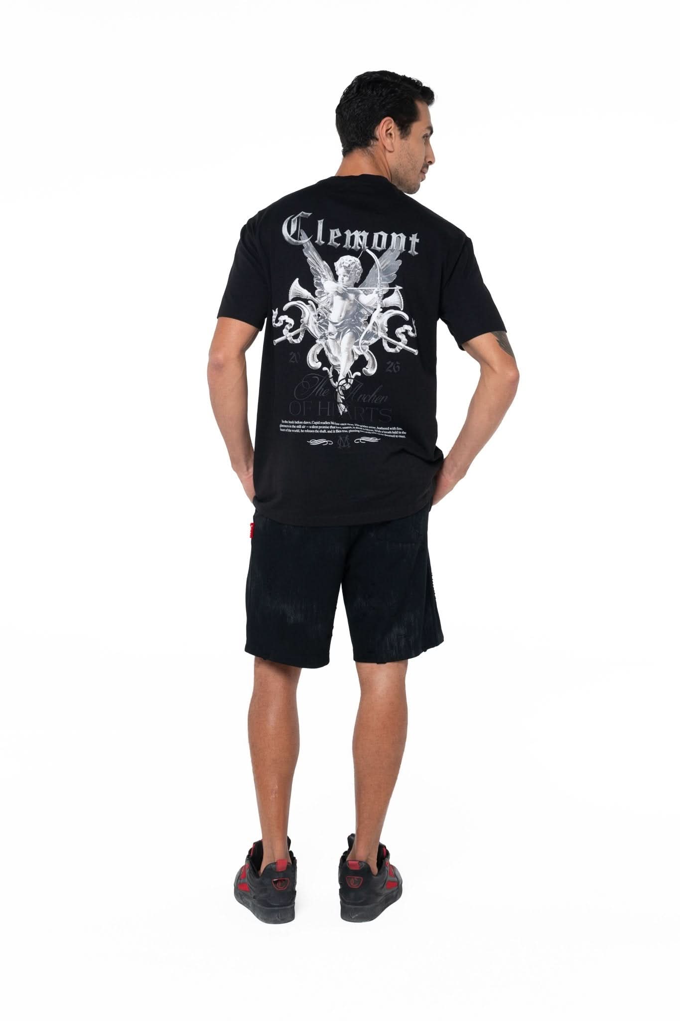 CAMISETA MASCULINA DIMORA NEGRO CLEMONT - Clemont Oficial