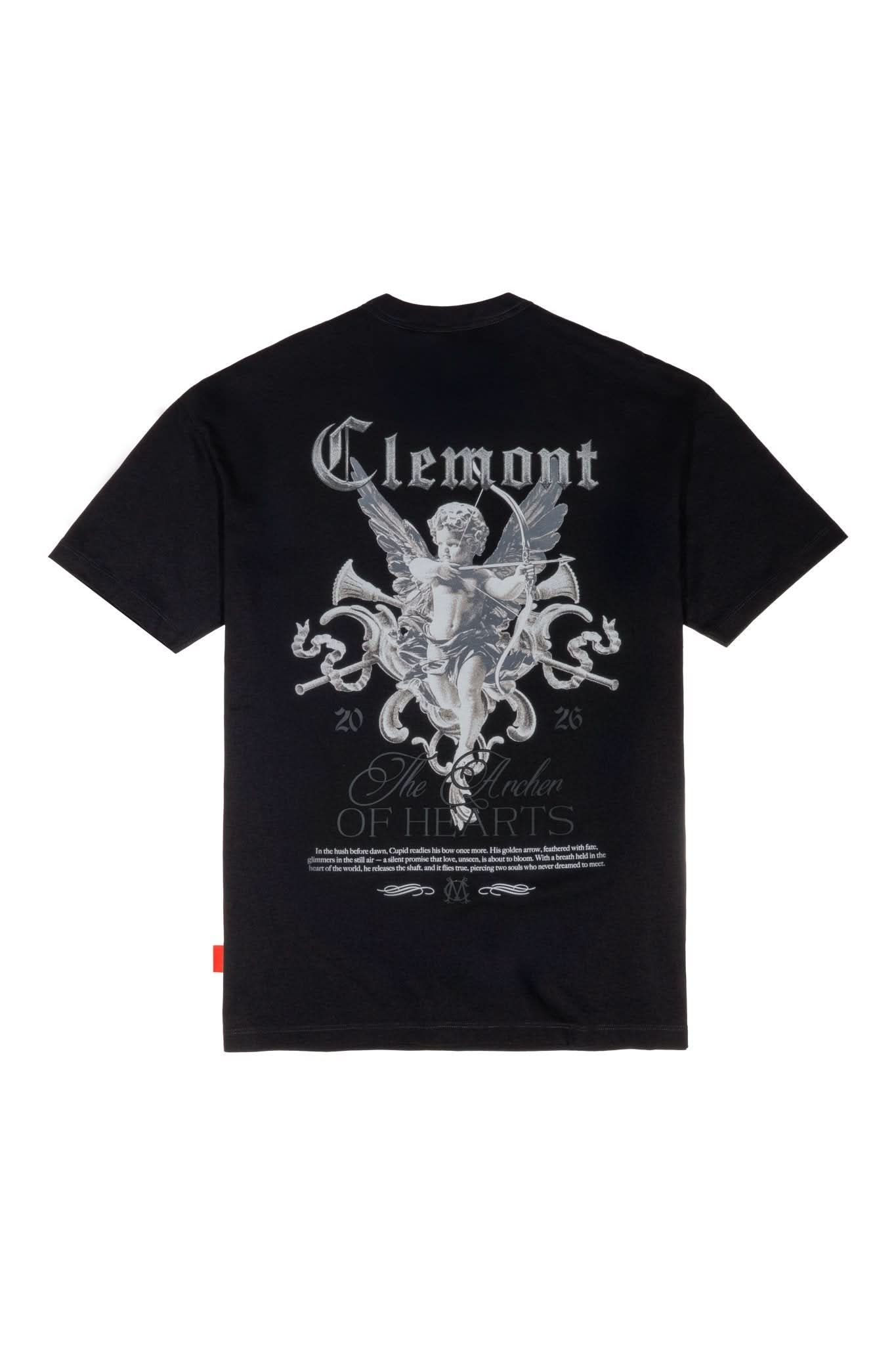 CAMISETA MASCULINA DIMORA NEGRO CLEMONT - Clemont Oficial