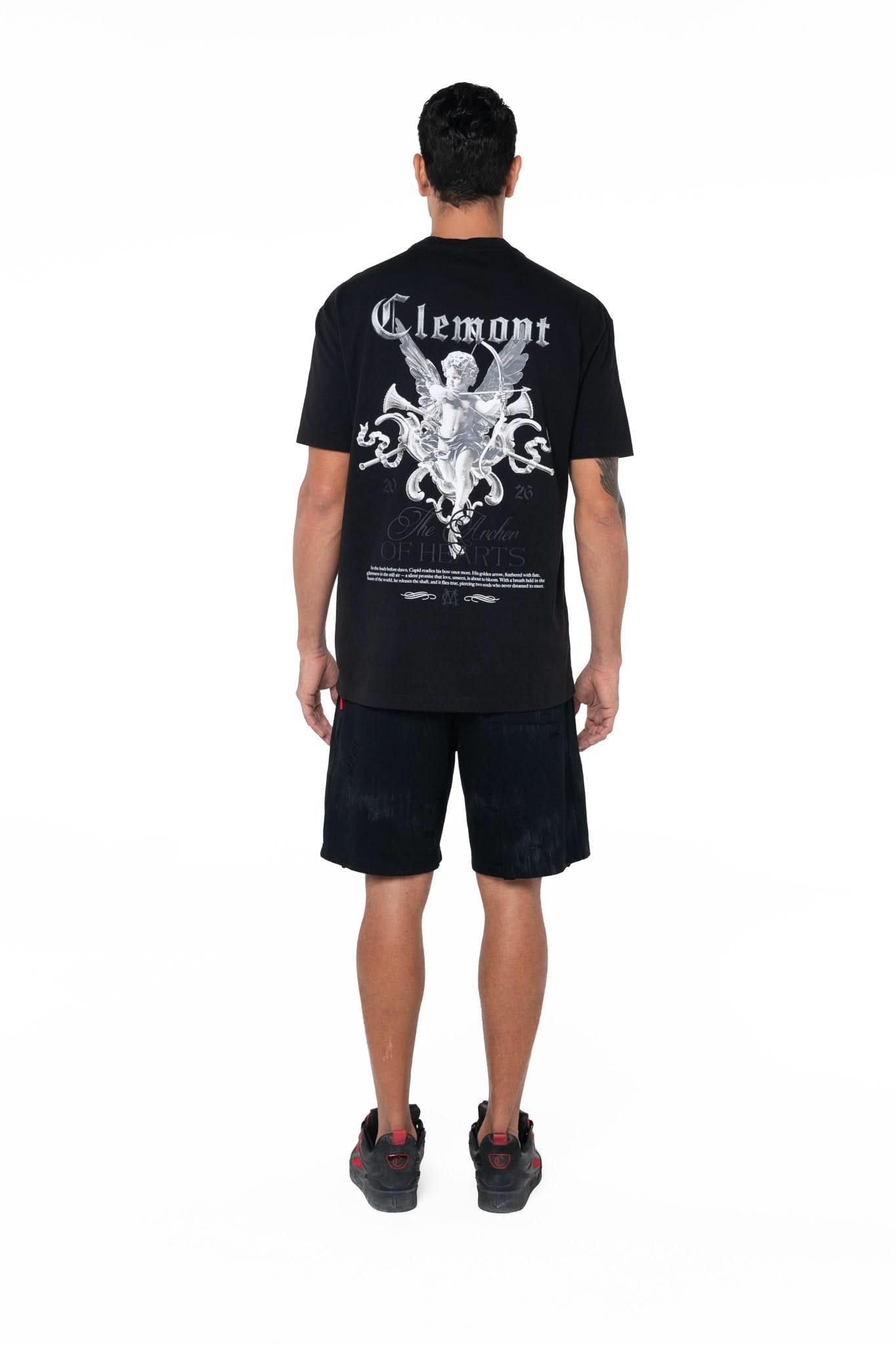 CAMISETA MASCULINA DIMORA NEGRO CLEMONT - Clemont Oficial