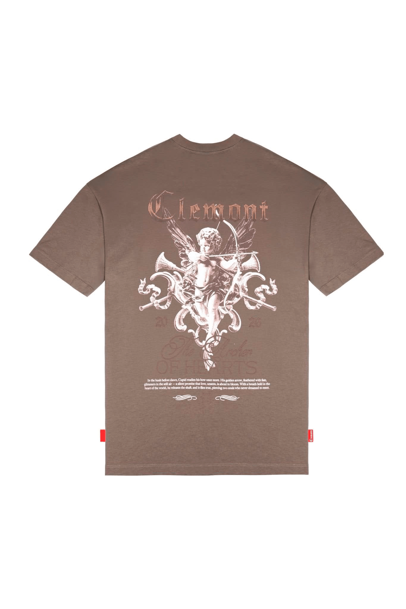 CAMISETA MASCULINA DIMORA TAUPE CLEMONT - Clemont Oficial