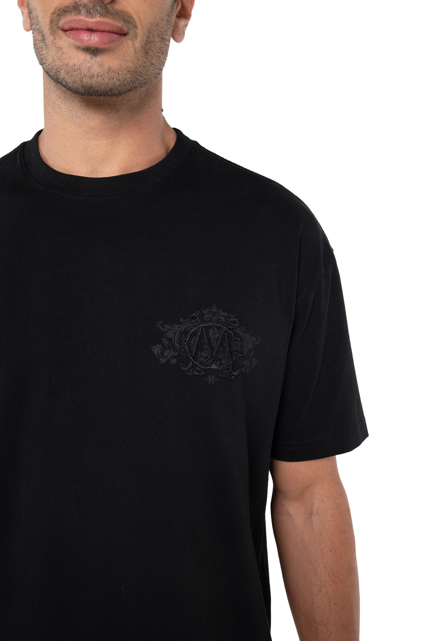 CAMISETA MASCULINA MUSCHIO NEGRO CLEMONT - Clemont Oficial