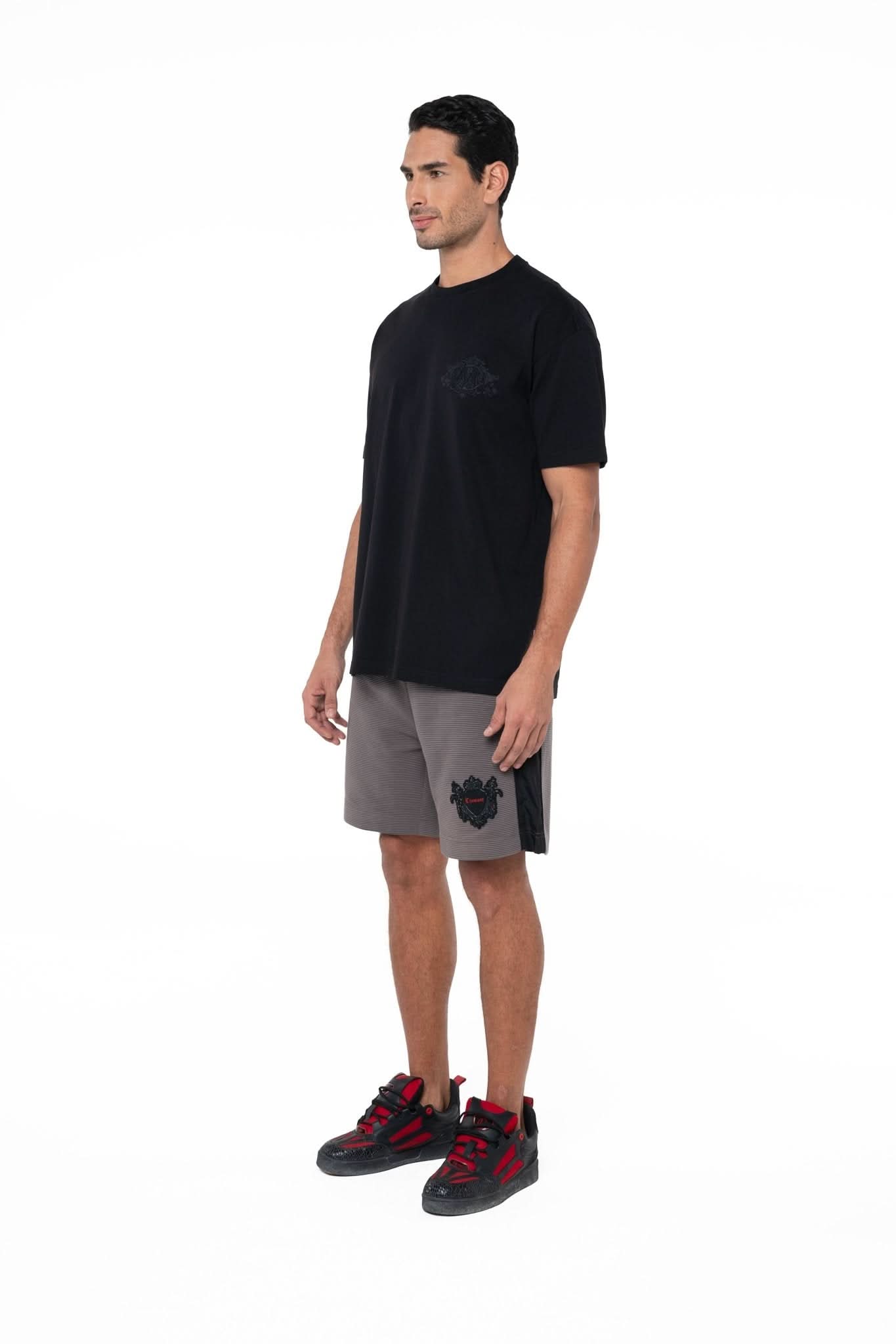 CAMISETA MASCULINA MUSCHIO NEGRO CLEMONT - Clemont Oficial