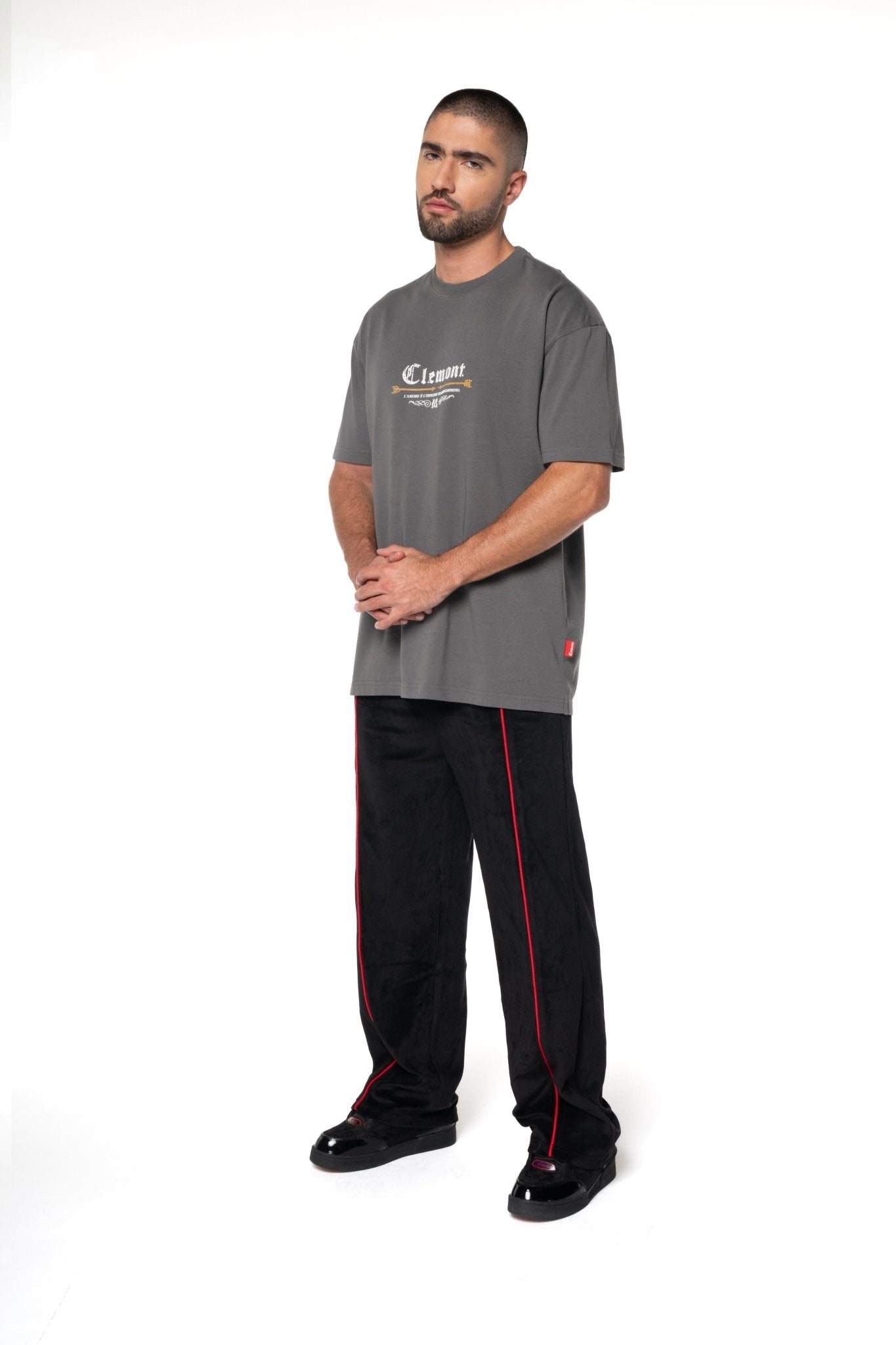 CAMISETA MASCULINA TATTILE GRIS CLEMONT - Clemont Oficial