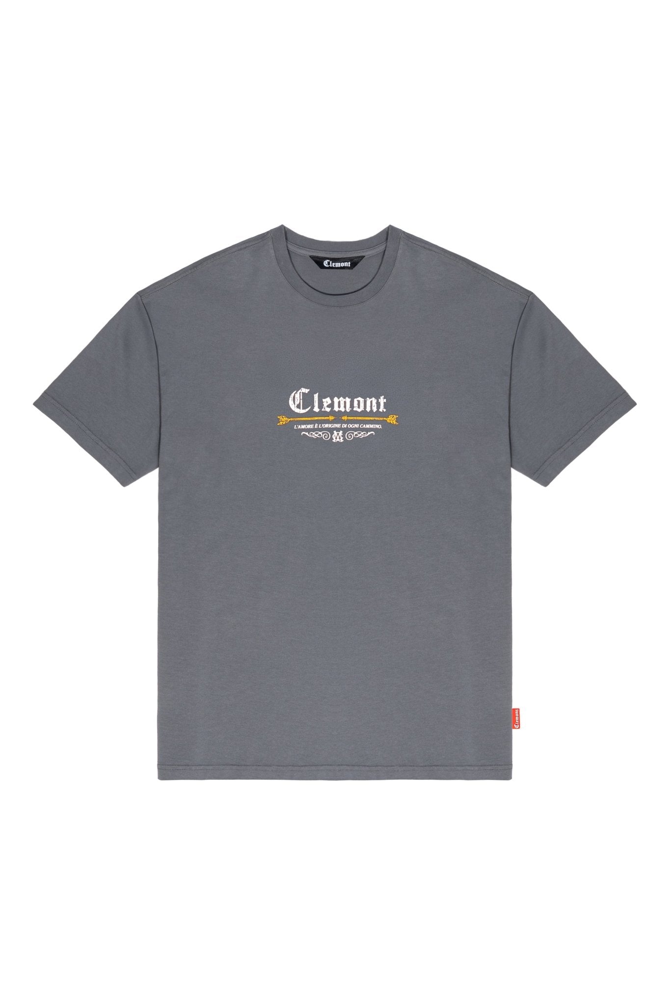 CAMISETA MASCULINA TATTILE GRIS CLEMONT - Clemont Oficial