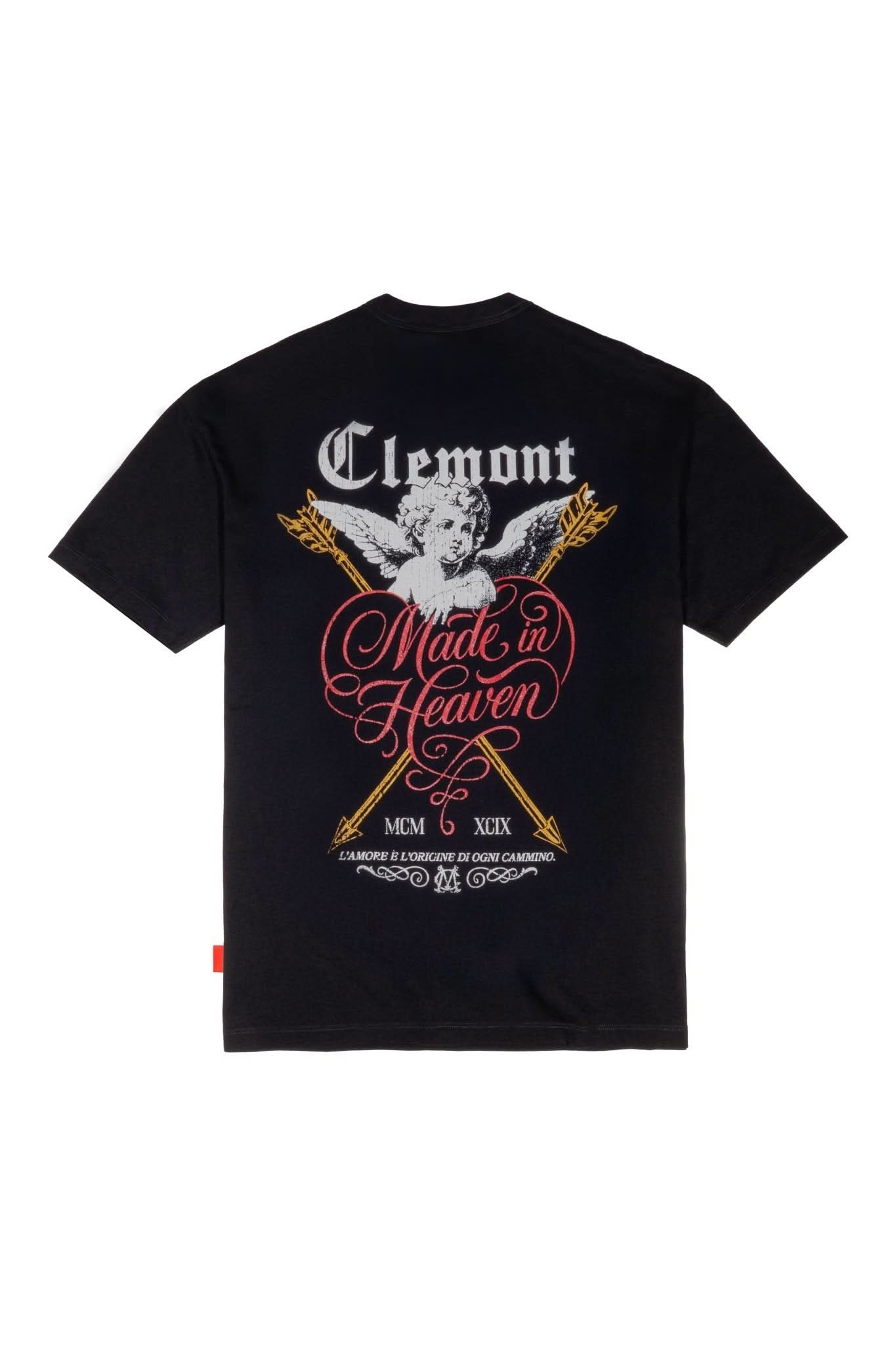 CAMISETA MASCULINA TATTILE NEGRO CLEMONT - Clemont Oficial