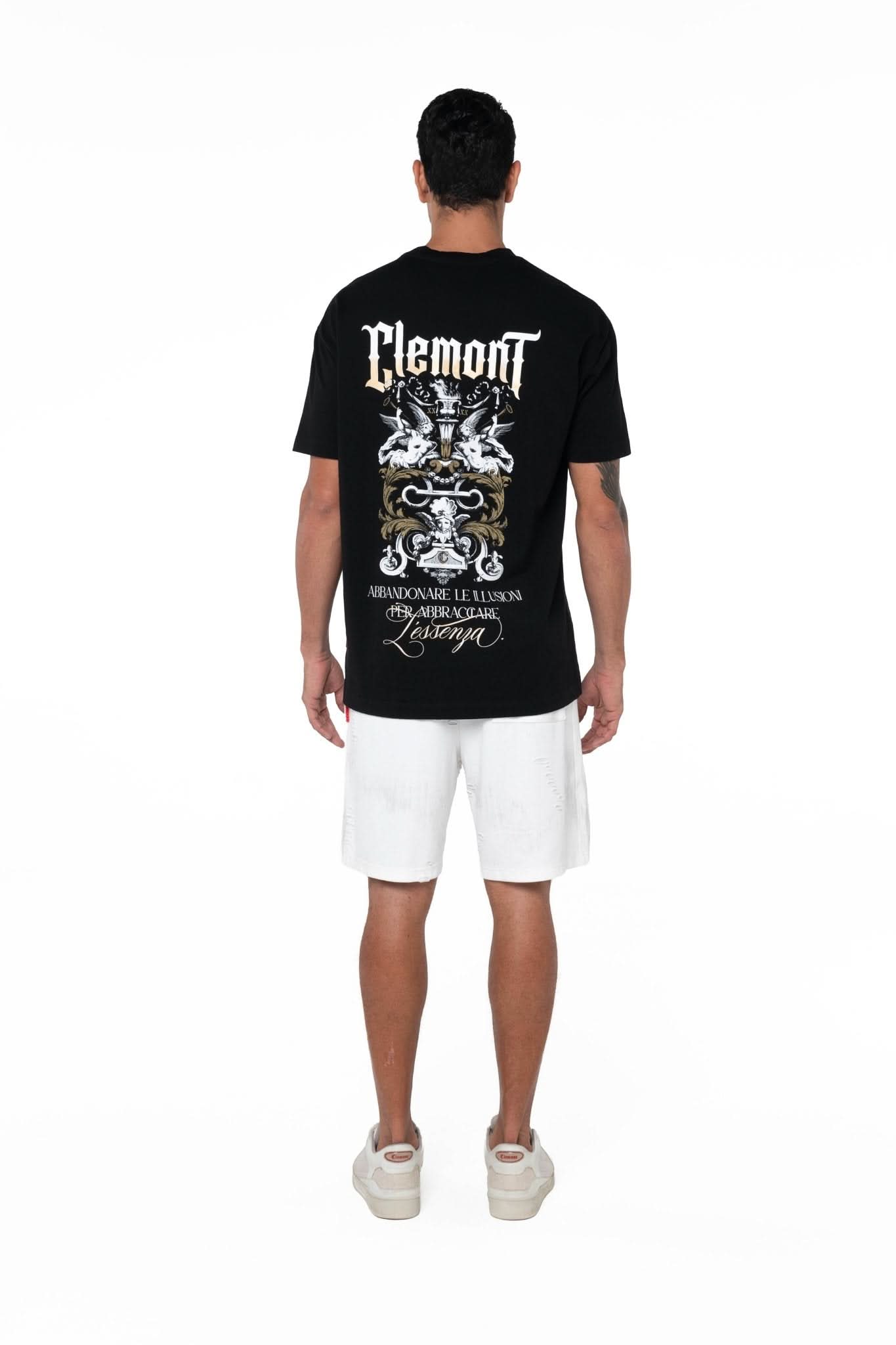 CAMISETA MASCULINA TORRENTE NEGRO CLEMONT - Clemont Oficial