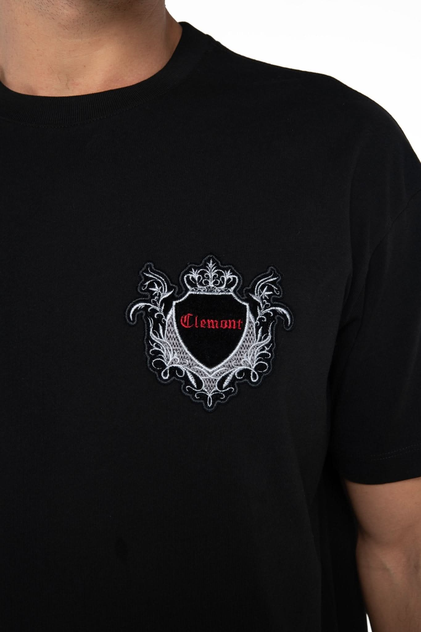CAMISETA MASCULINO ATTESA NEGRO CLEMONT - Clemont Oficial