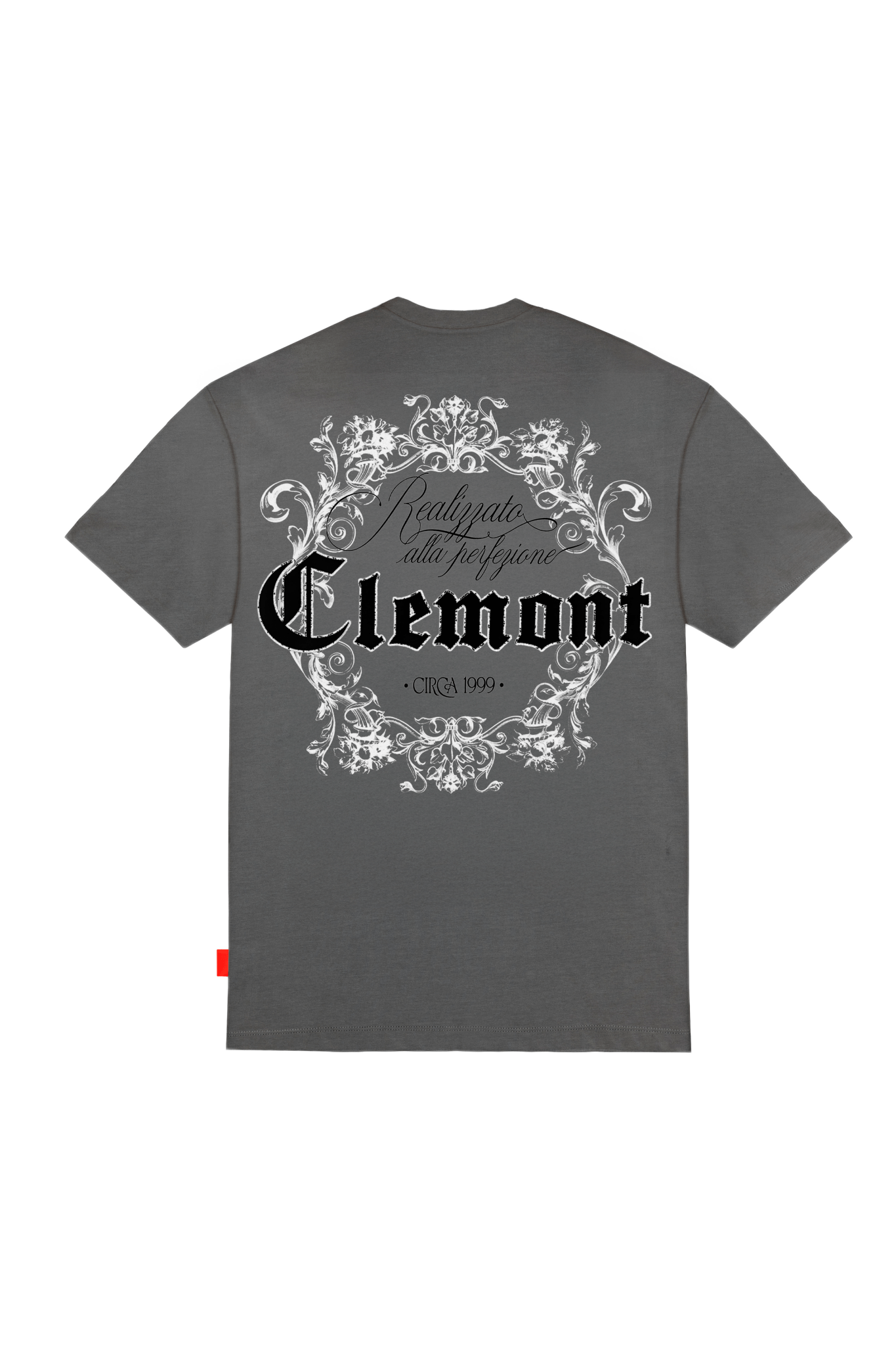 CAMISETA MASCULINO BENEVOLENZA GRIS OSCURO CLEMONT - CLEMONT.CO S.A.S.