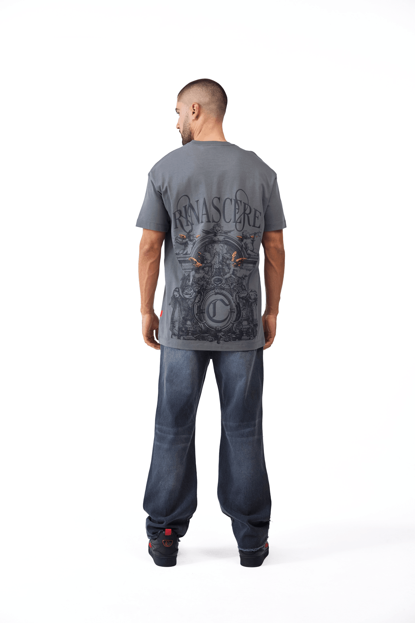 CAMISETA MASCULINO BRUMALE GRIS OSCURO CLEMONT - CLEMONT.CO S.A.S.