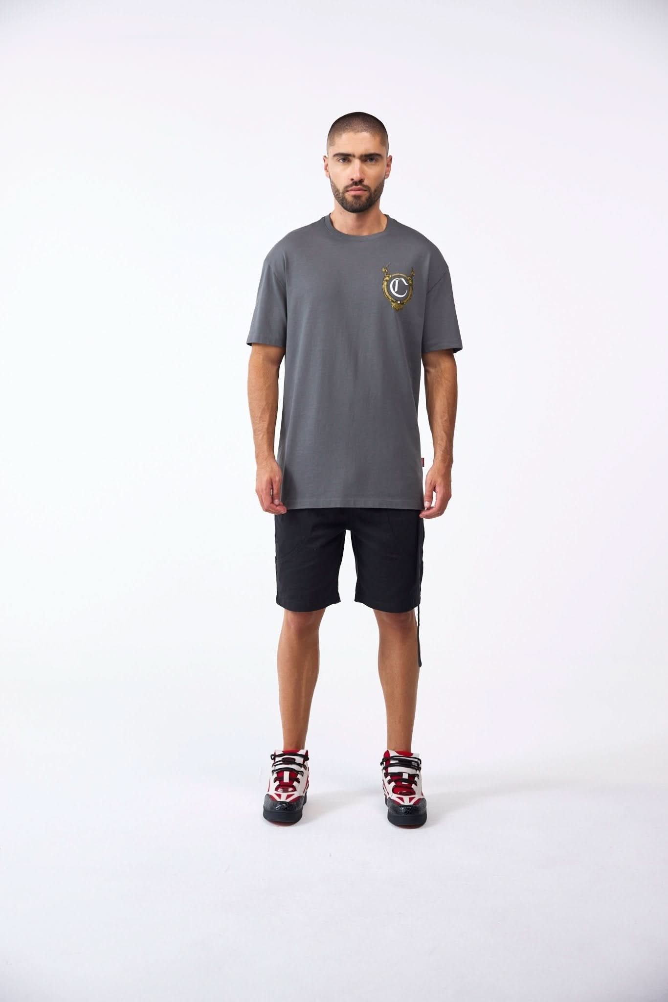 CAMISETA MASCULINO CUPOLA GRIS OSCURO CLEMONT - CLEMONT.CO S.A.S.