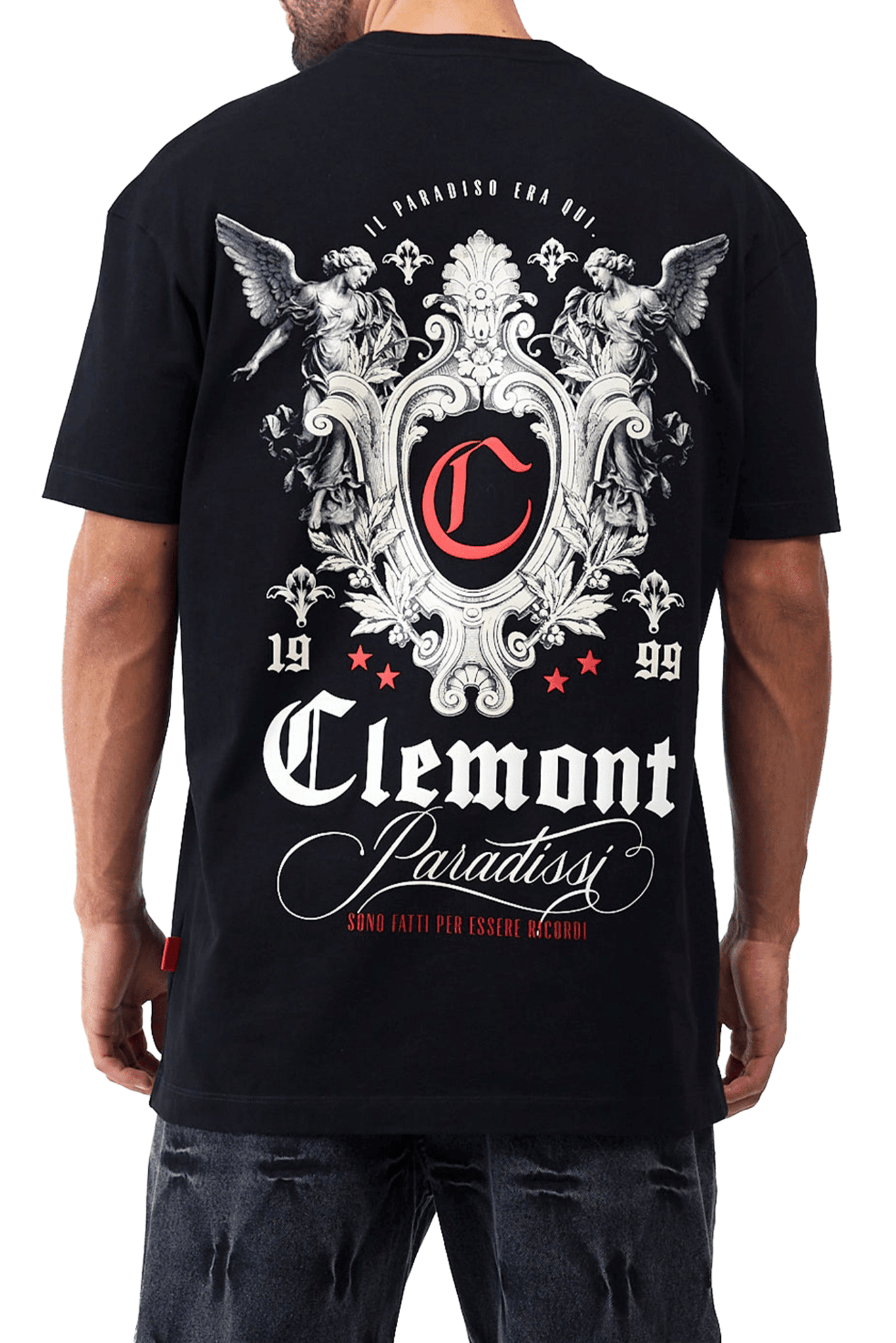 CAMISETA MASCULINO EUFORIA NEGRO CLEMONT - CLEMONT.CO S.A.S.