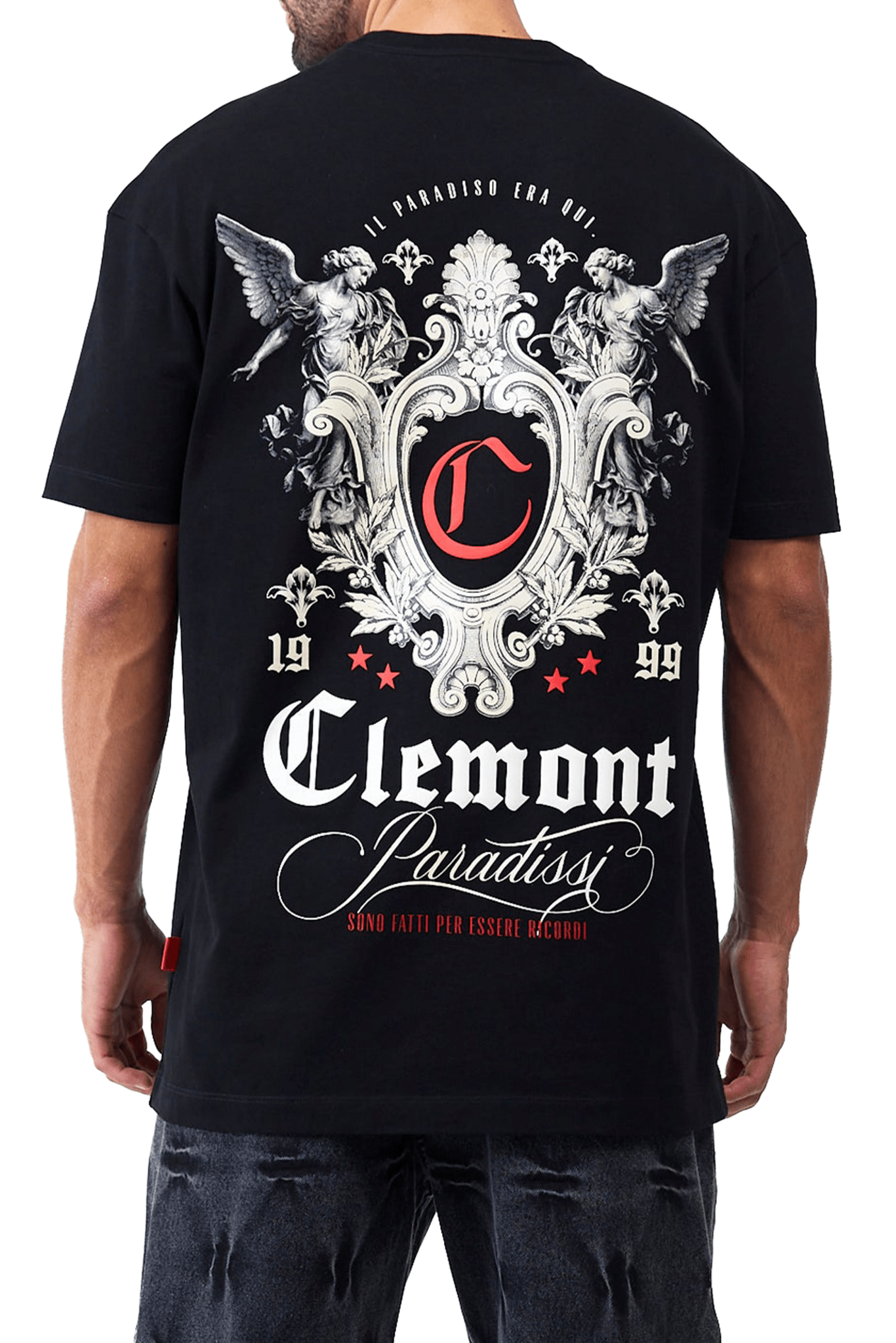 CAMISETA MASCULINO EUFORIA NEGRO CLEMONT - CLEMONT.CO S.A.S.