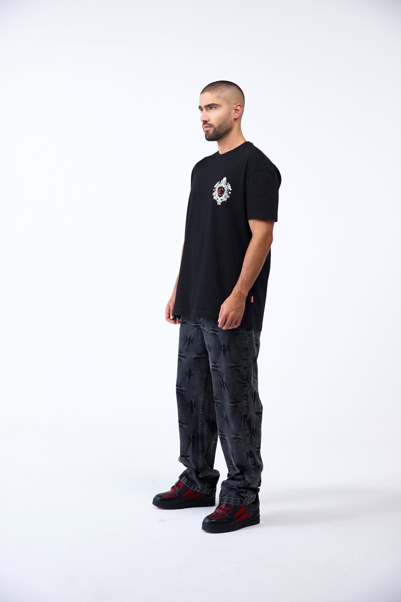 CAMISETA MASCULINO EUFORIA NEGRO CLEMONT - CLEMONT.CO S.A.S.